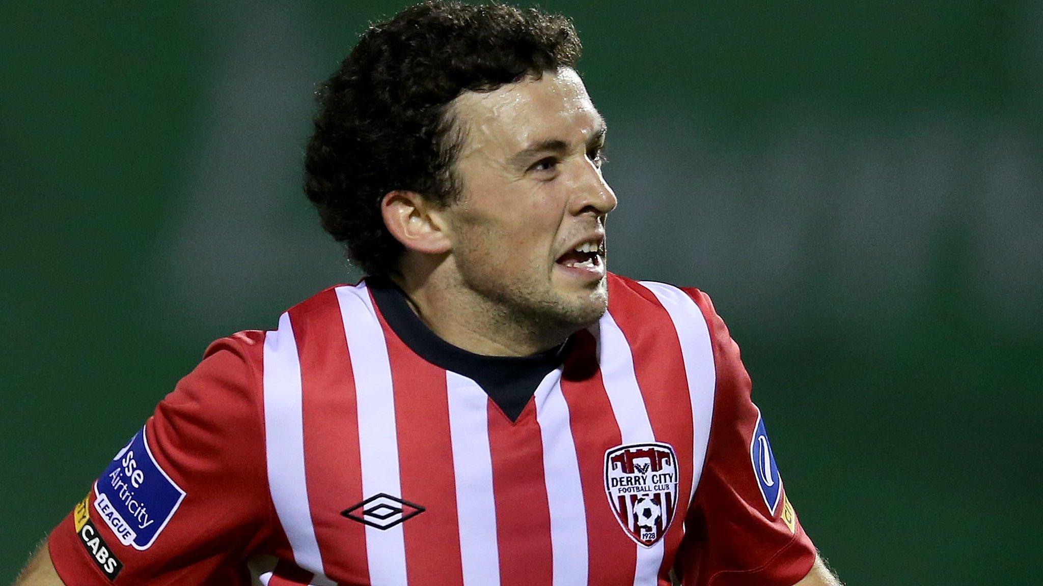 Barry McNamee scored Derry's second goal against Limerick