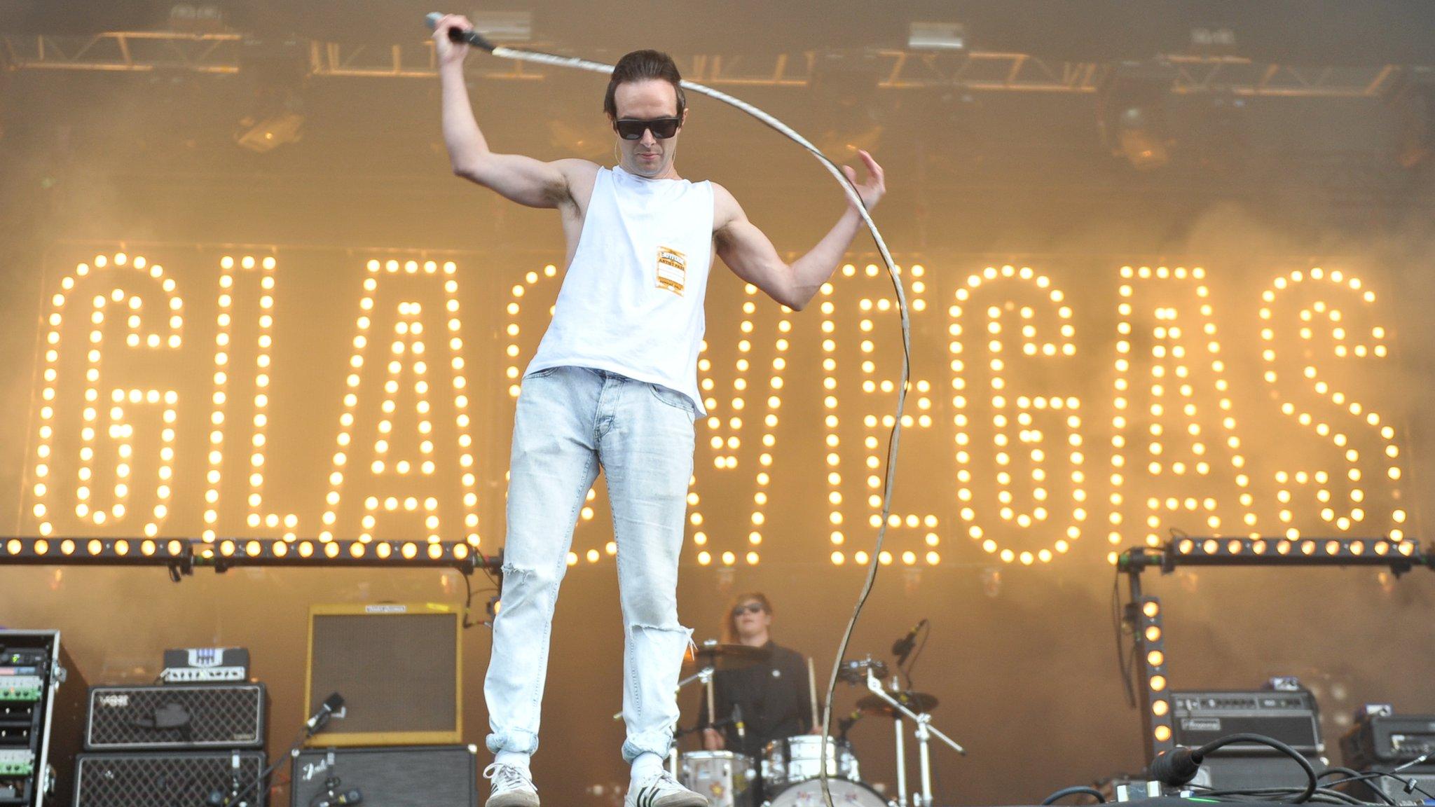 Glasvegas singer James Allan