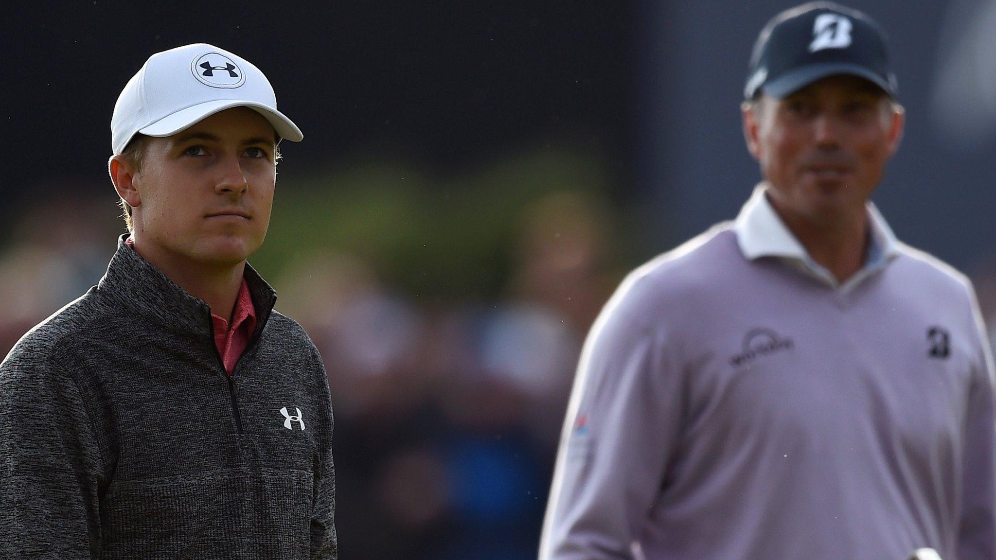 Jordan Spieth and Matt Kuchar