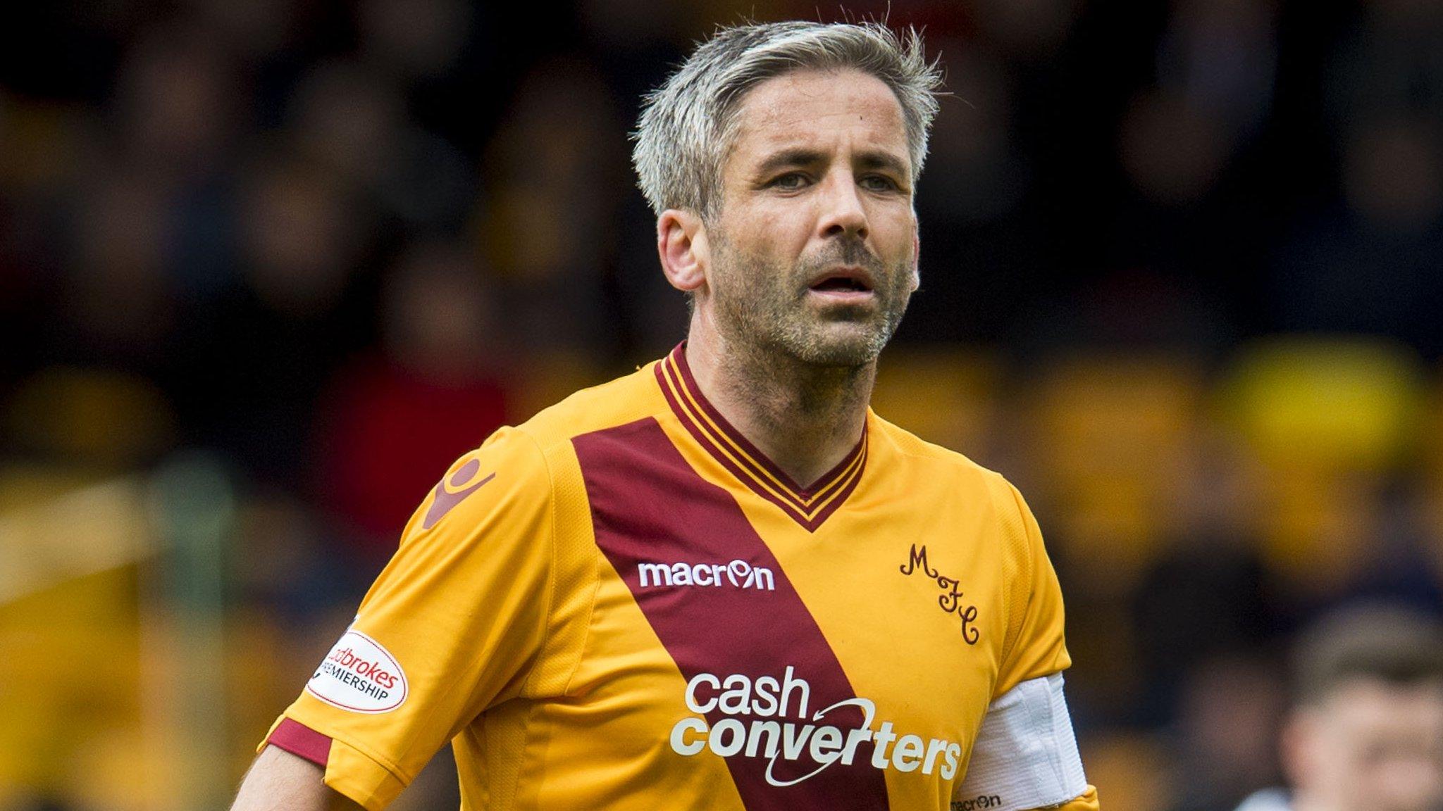 Motherwell captain Keith Lasley