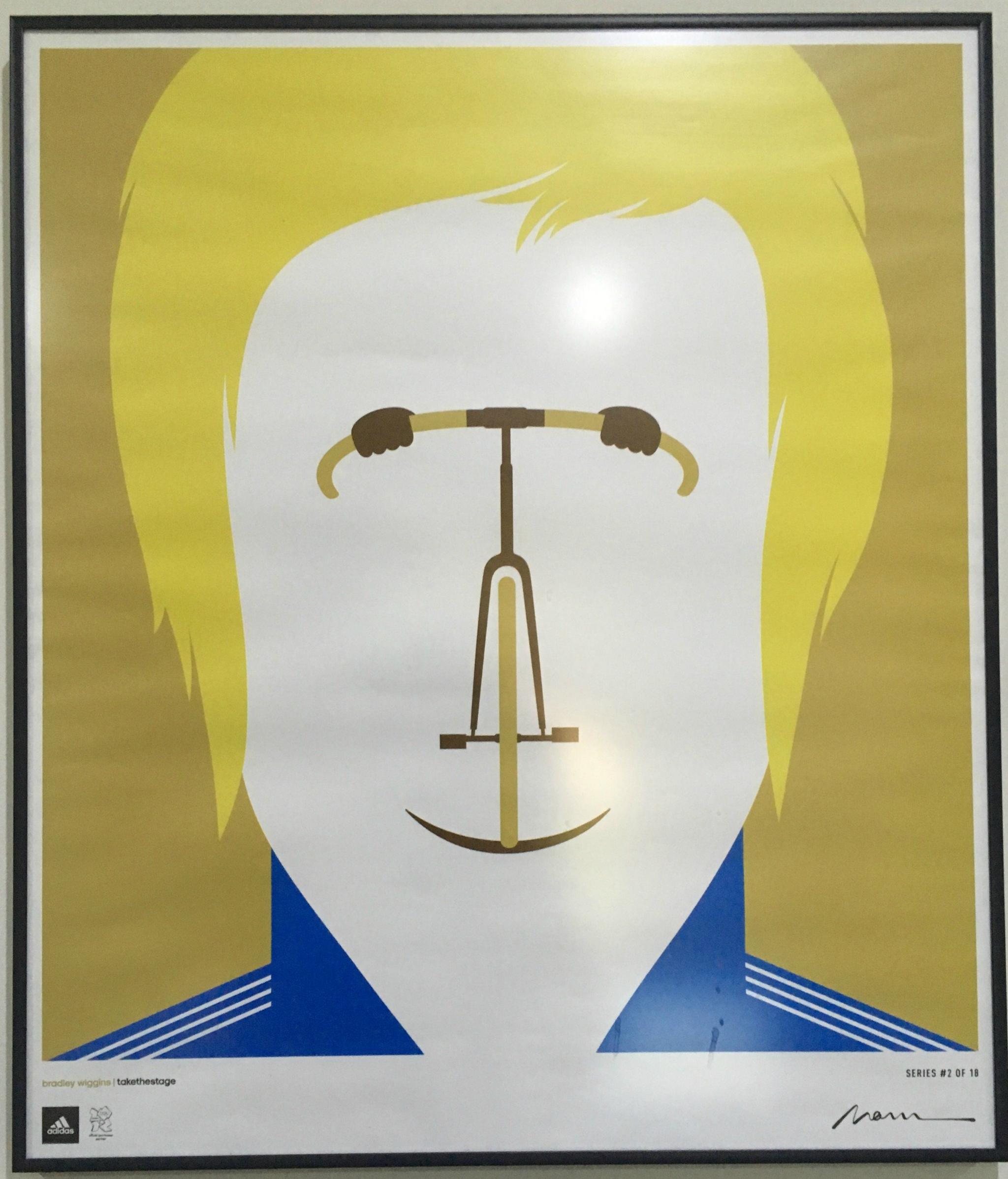 Sir Bradley Wiggins poster