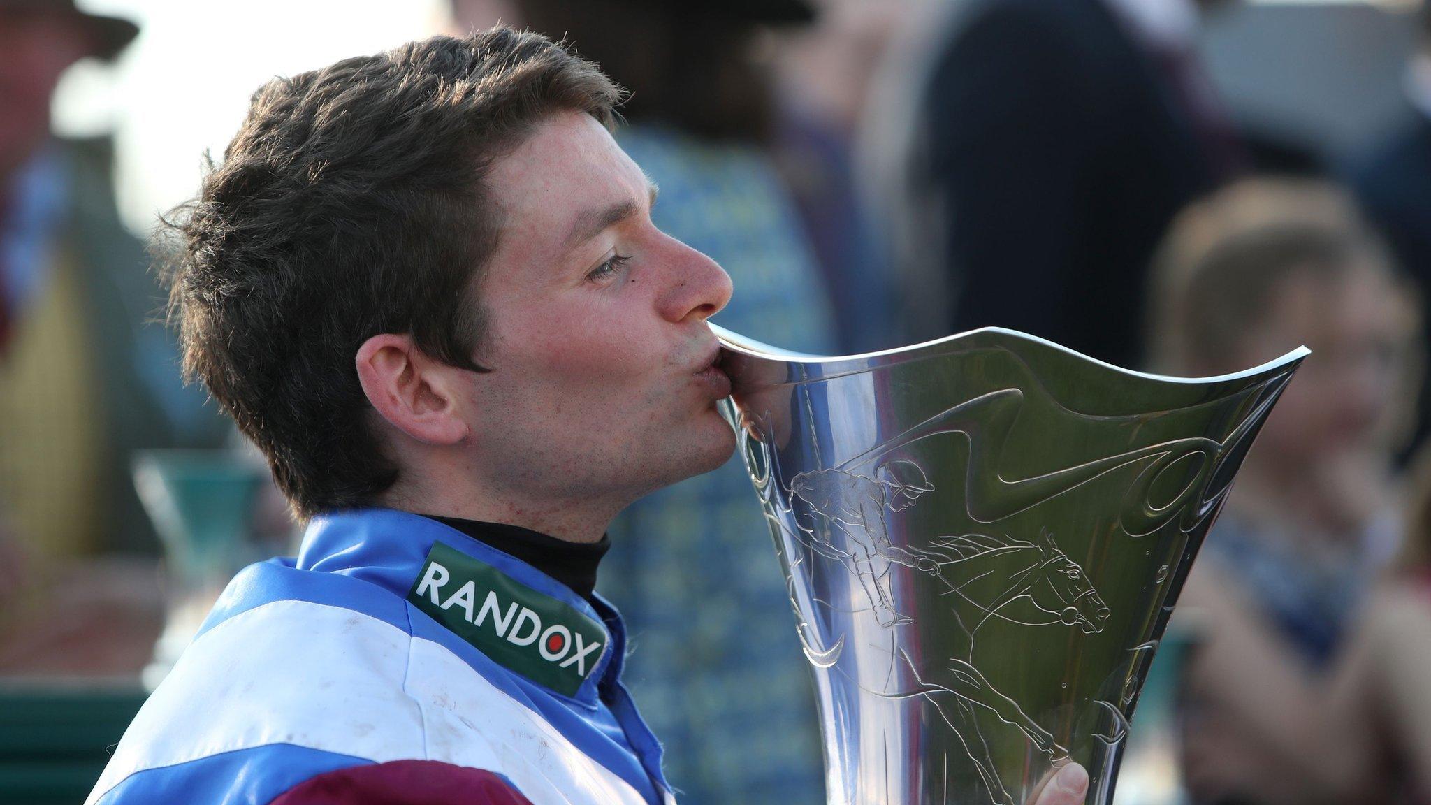 Derek Fox with trophy