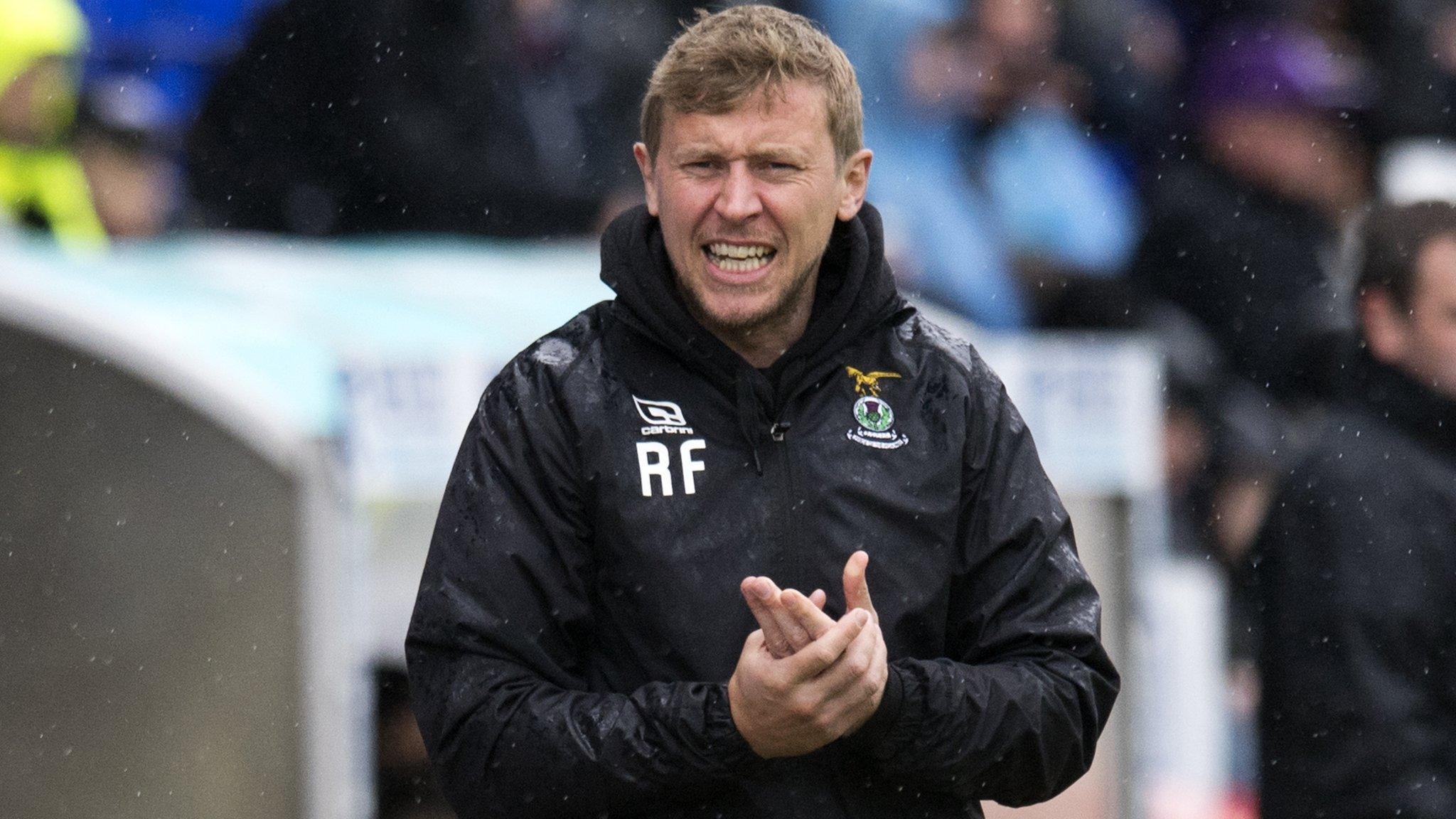 Inverness manager Richie Foran