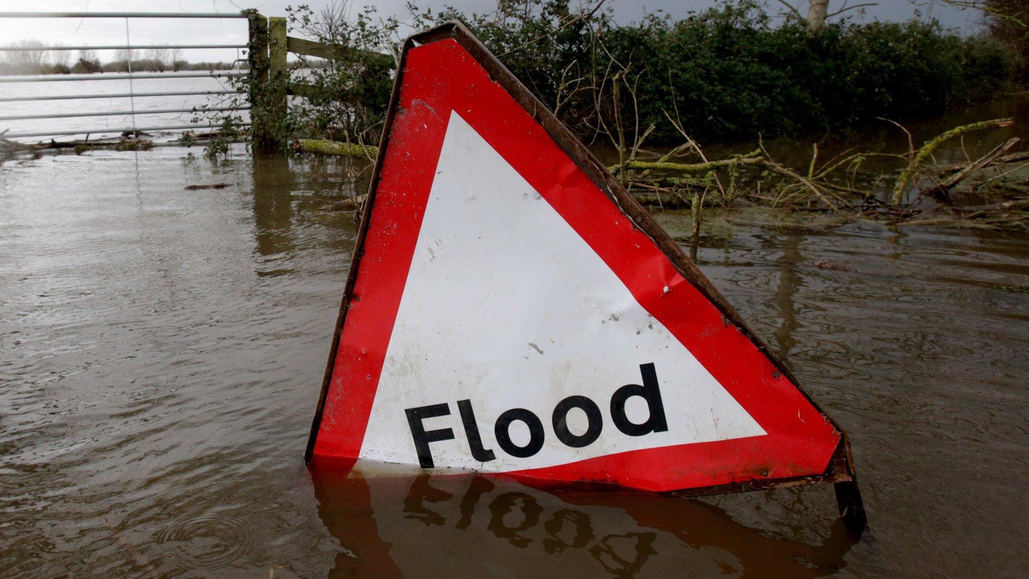 Flood sign