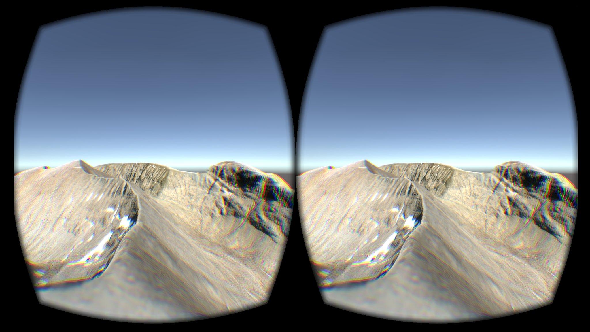 Ben Nevis in Oculus Rift game