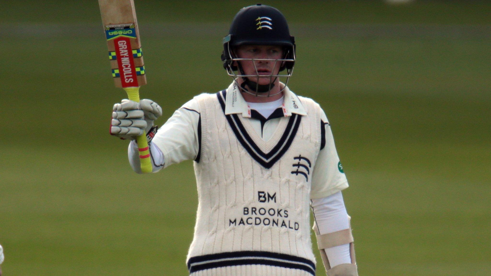 Middlesex and England opener Sam Robson