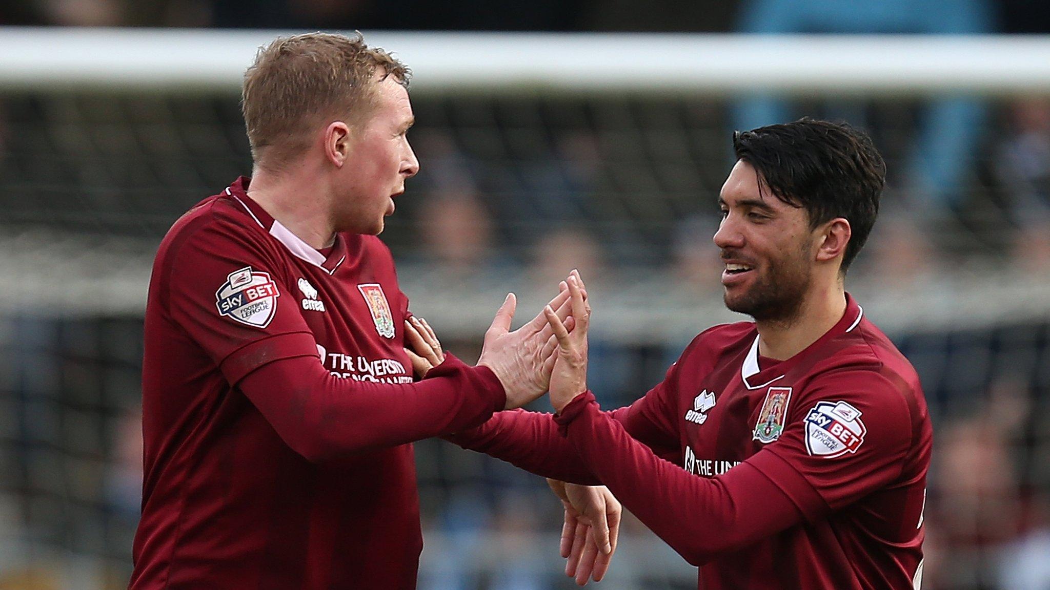 Northampton Town celebrate