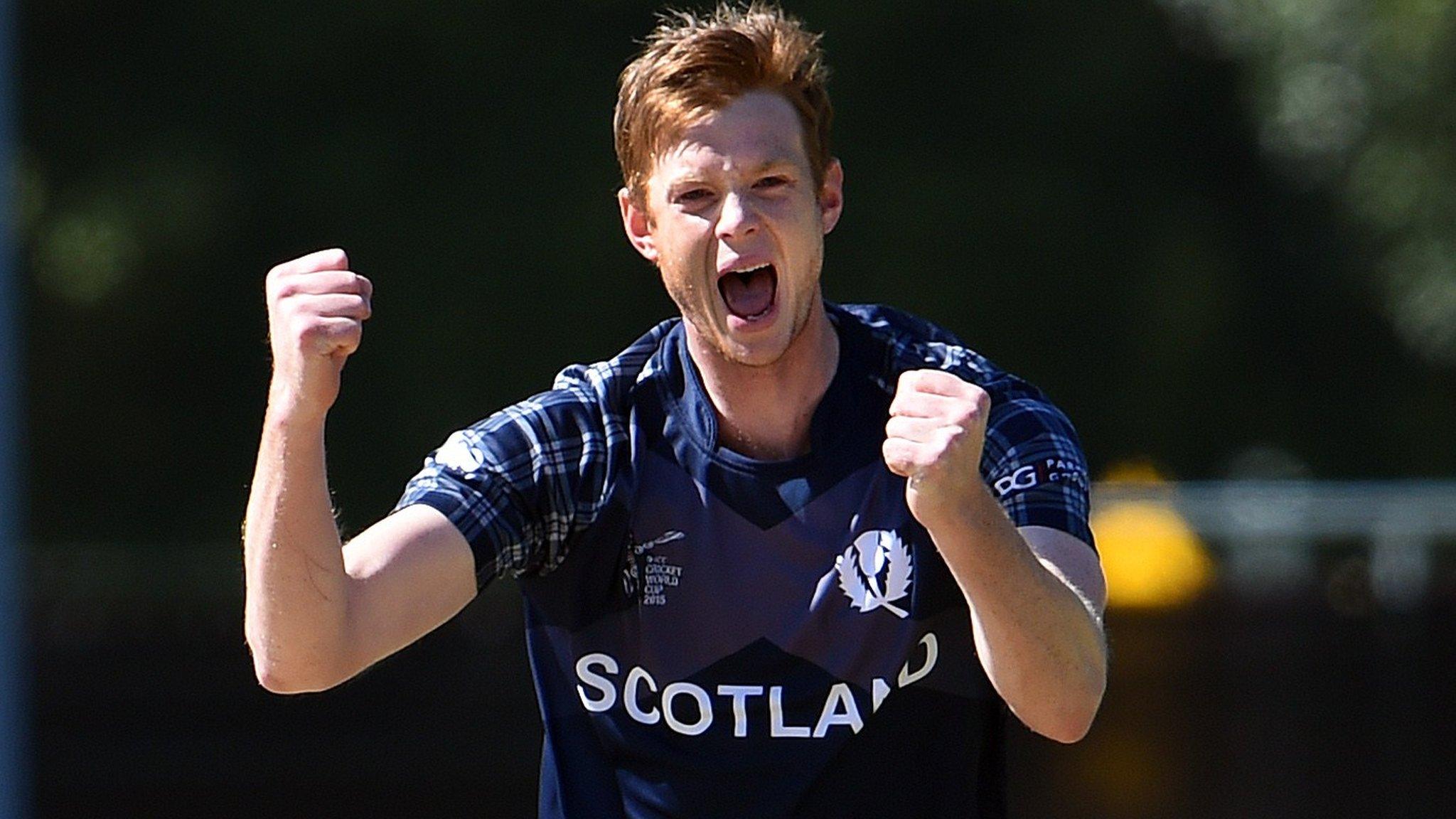 Scotland bowler Ali Evans is looking forward to facing England