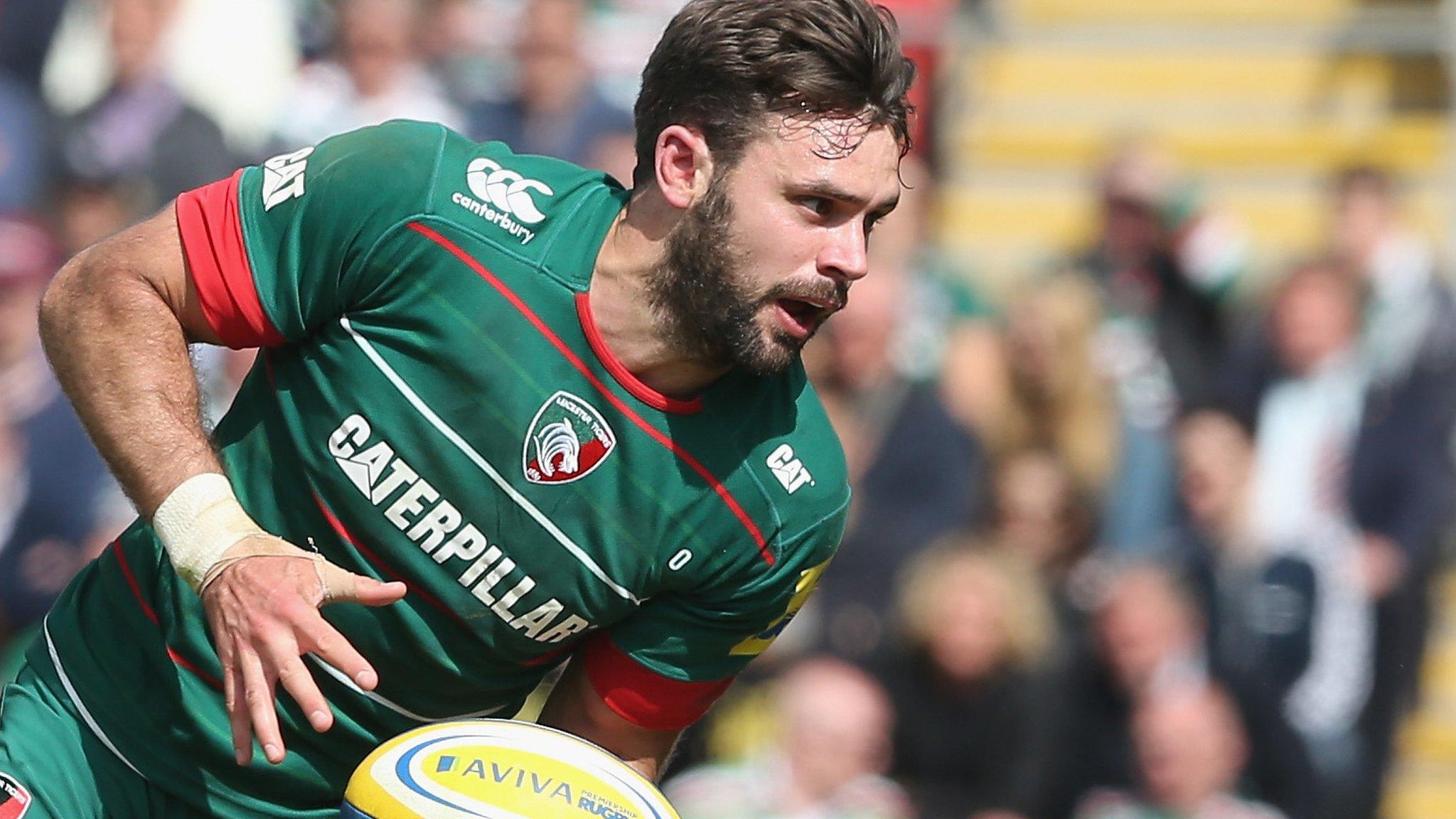 Niall Morris in action for Leicester Tigers