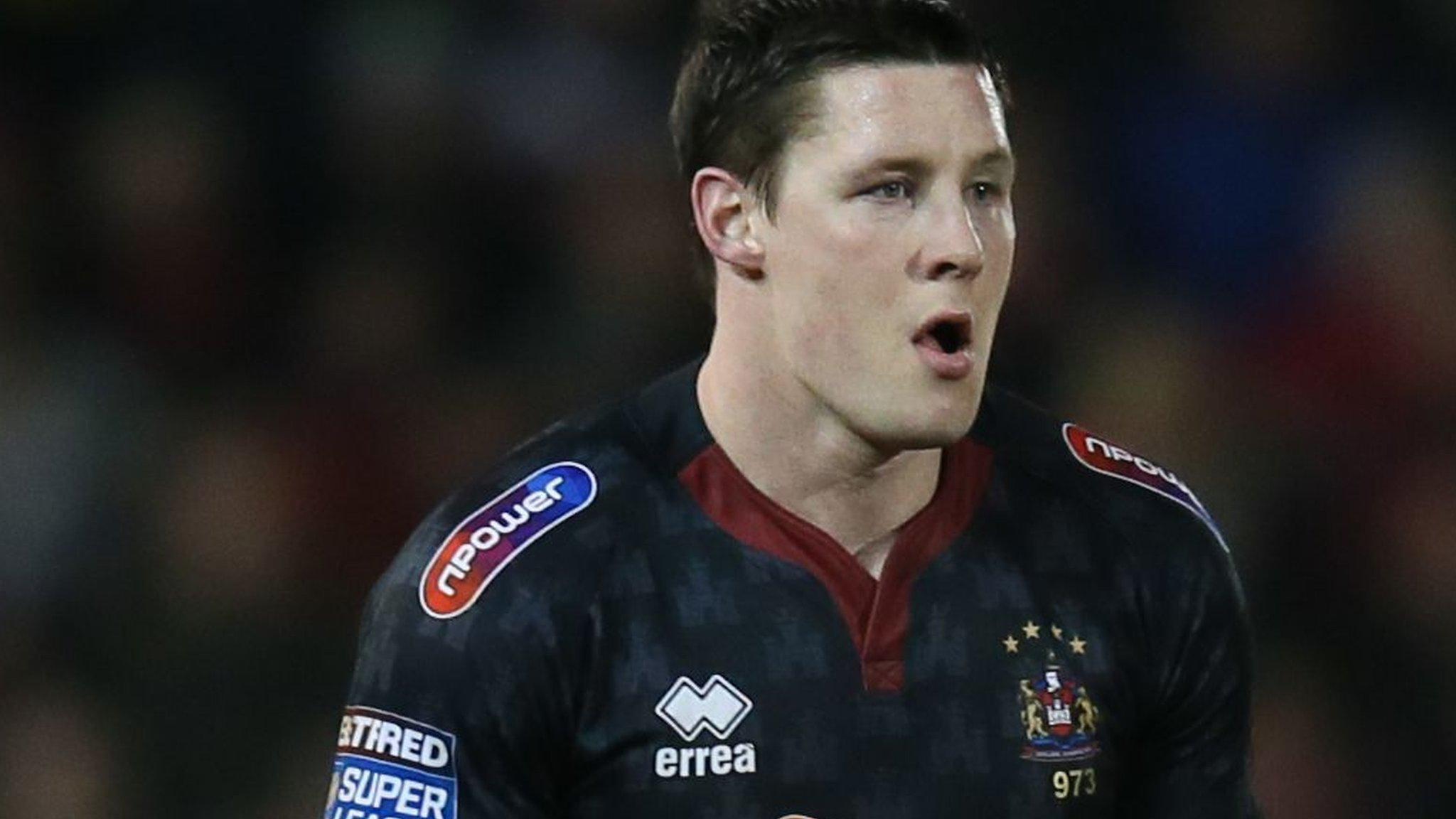 Wigan forward Joel Tomkins