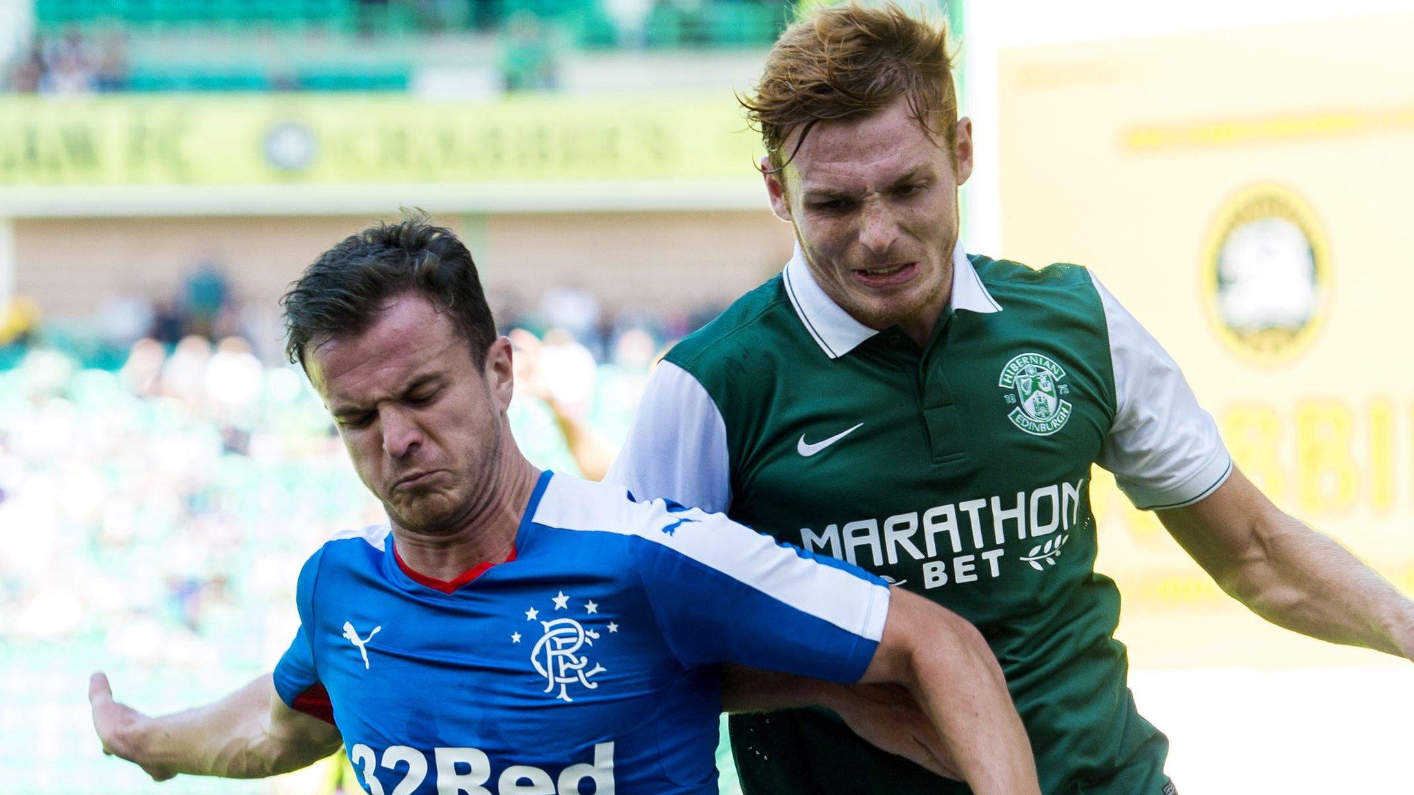 Fraser Fyvie and Andy Halliday