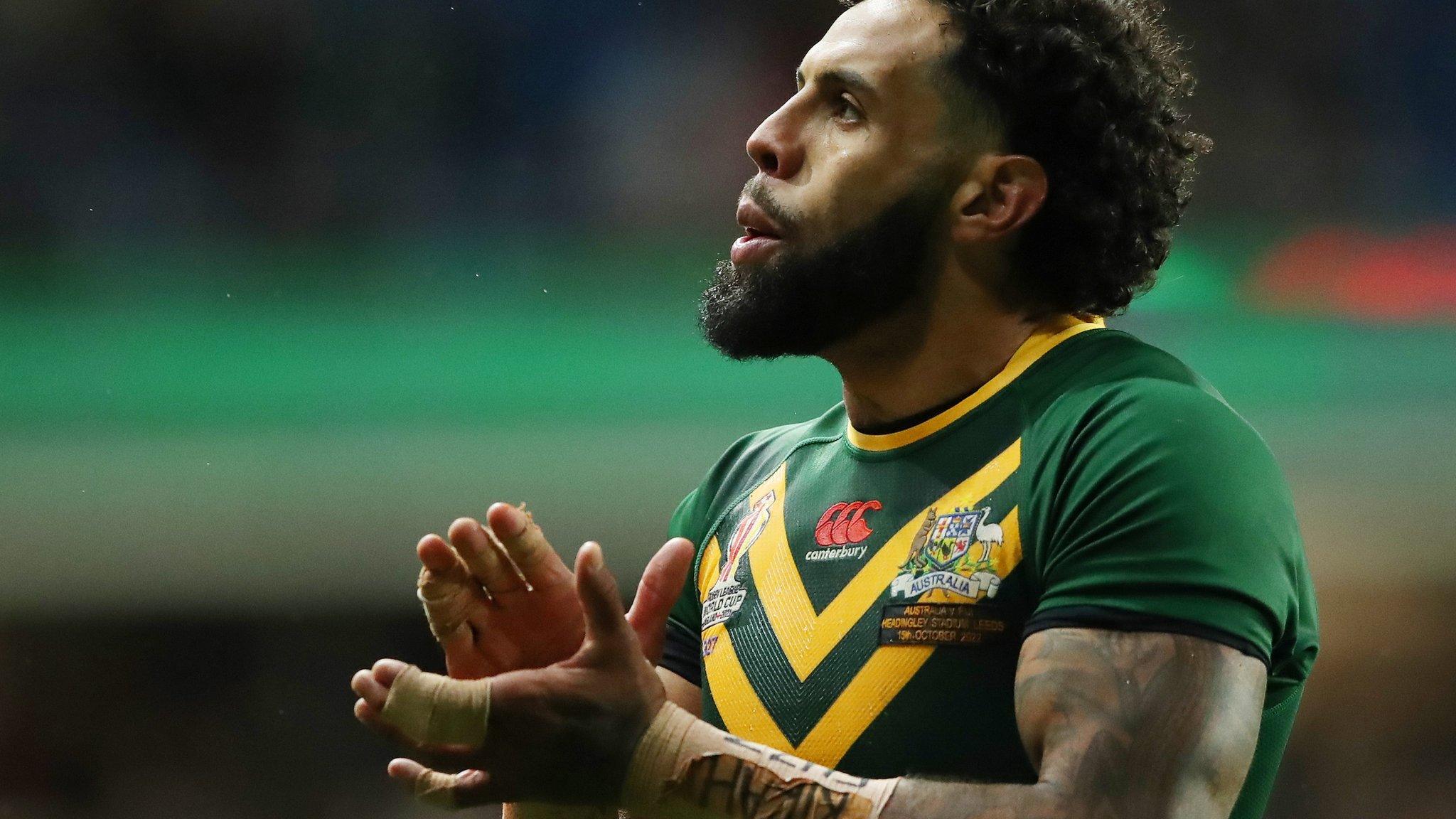 Josh Addo-Carr celebrates