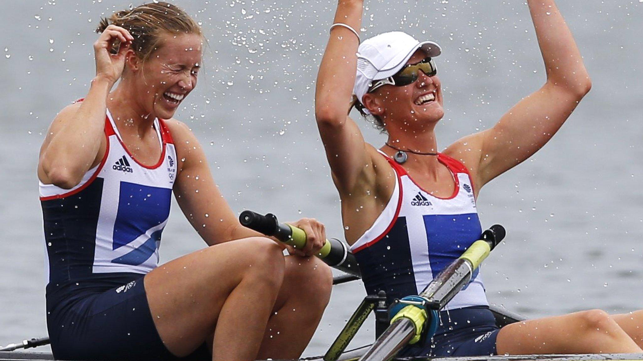 Helen Glover and Heather Stanning
