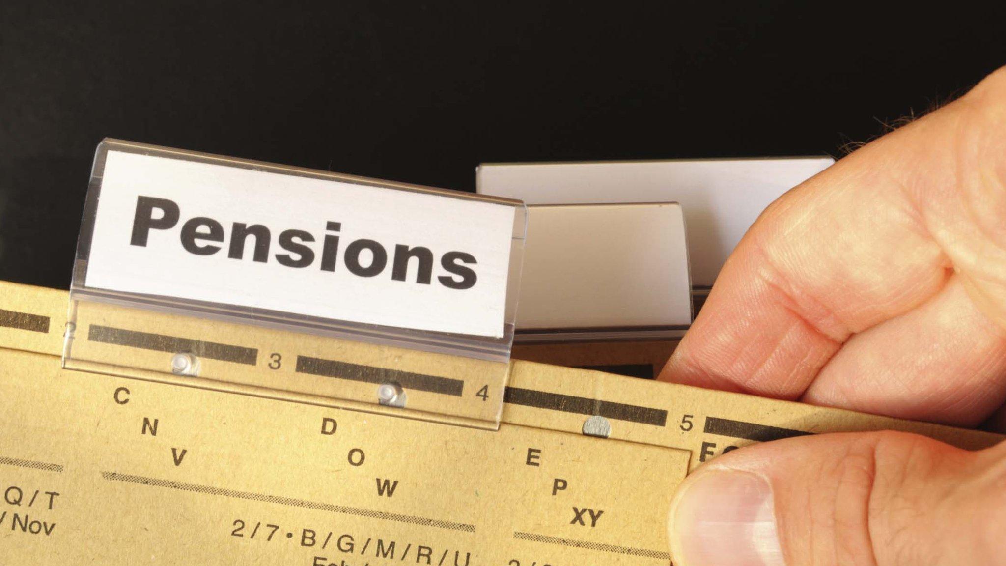 pensions files