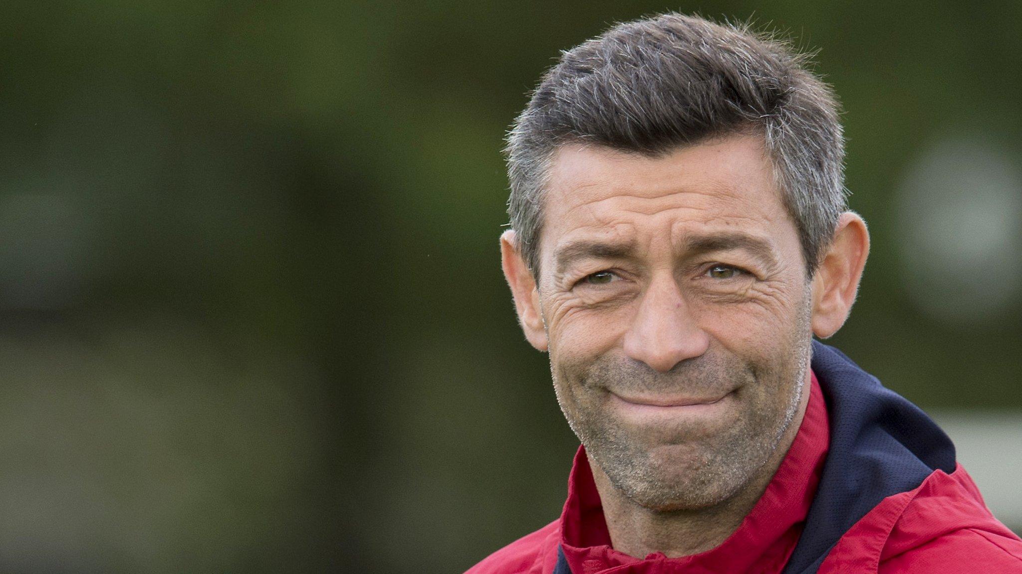 Rangers boss Pedro Caixinha