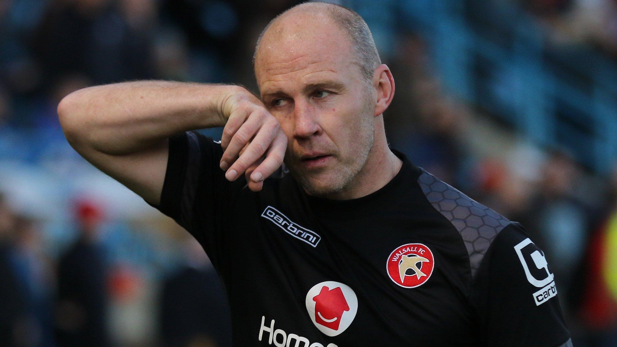 Walsall head coach Jon Whitney