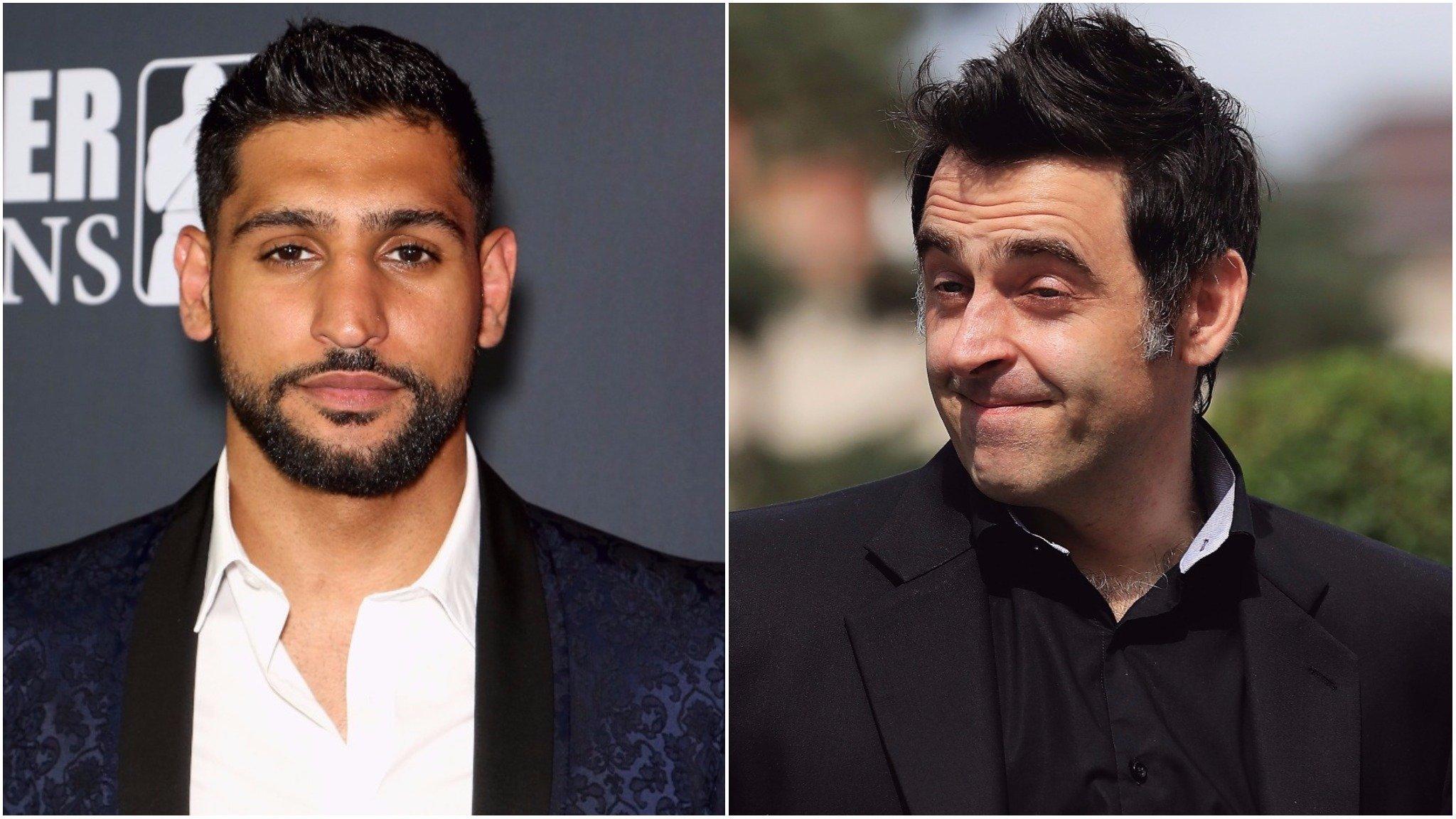 Amir Khan and Ronnie O'Sullivan