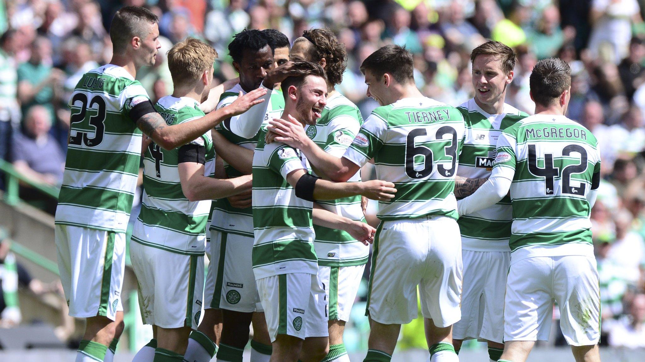 Celtic are the Scottish champions for the fifth year running