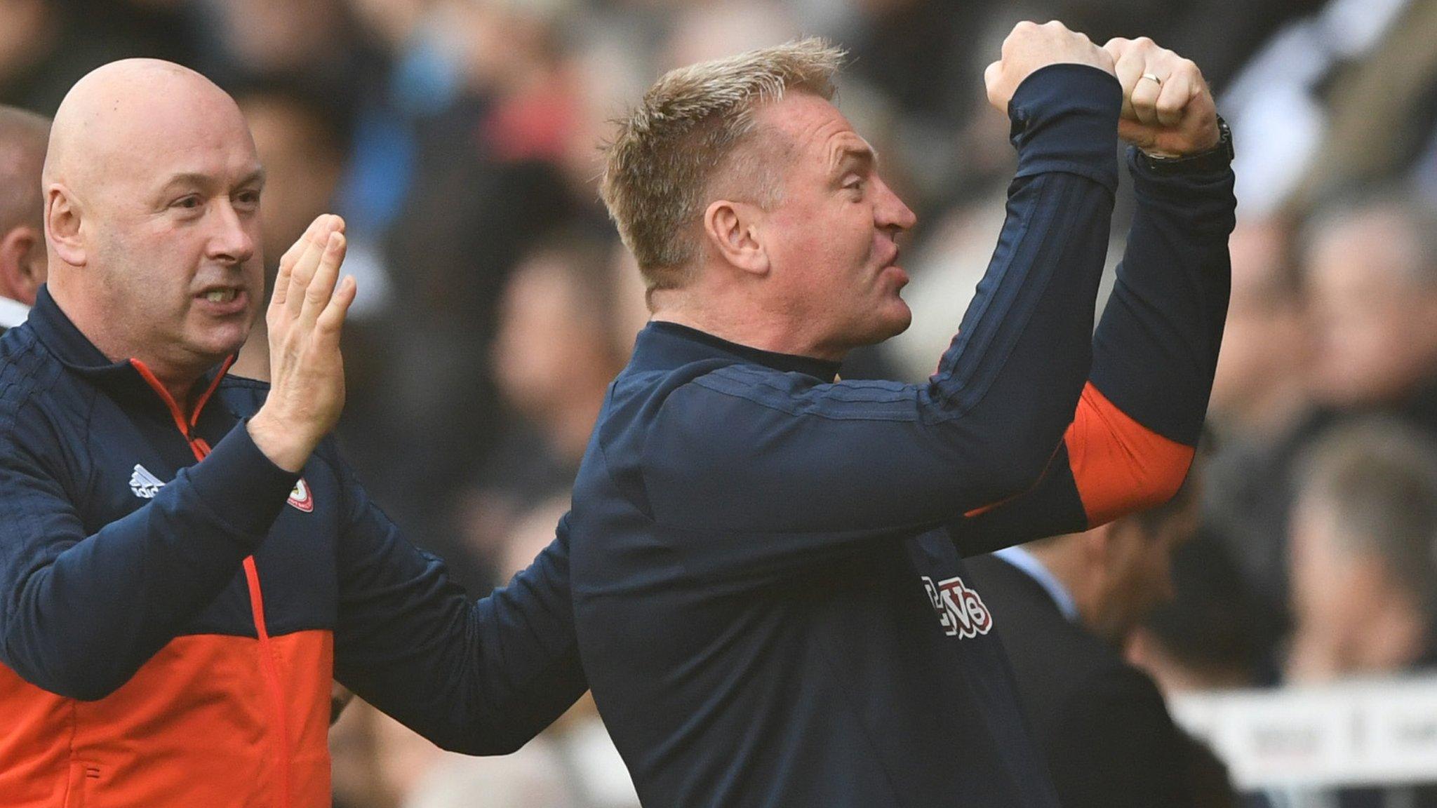 Brentford celebrate