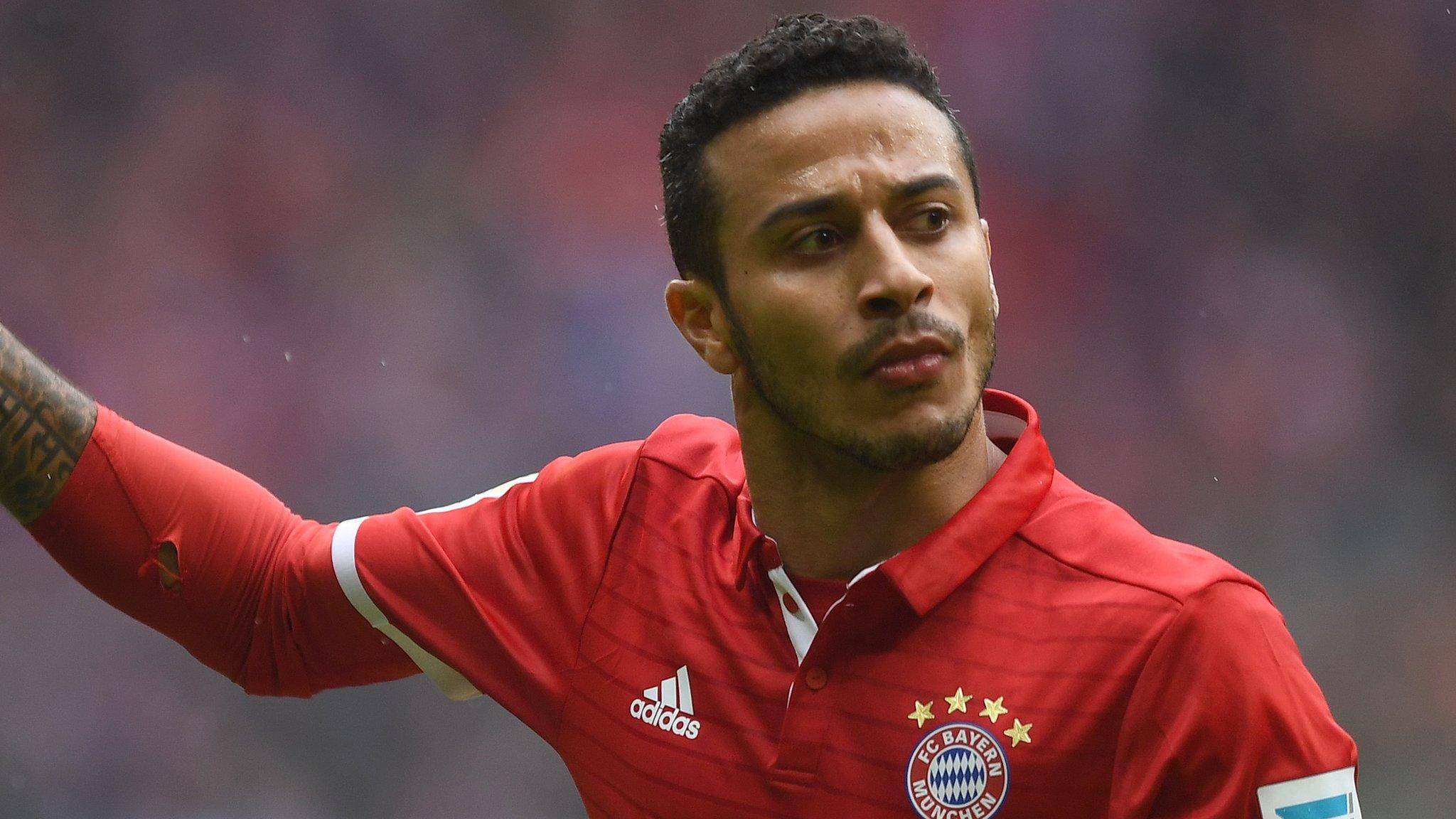 Bayern Munich midfielder Thiago Alcantara