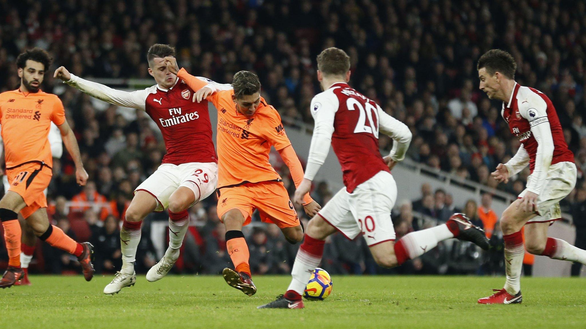 Firmino pulls one back for Liverpool