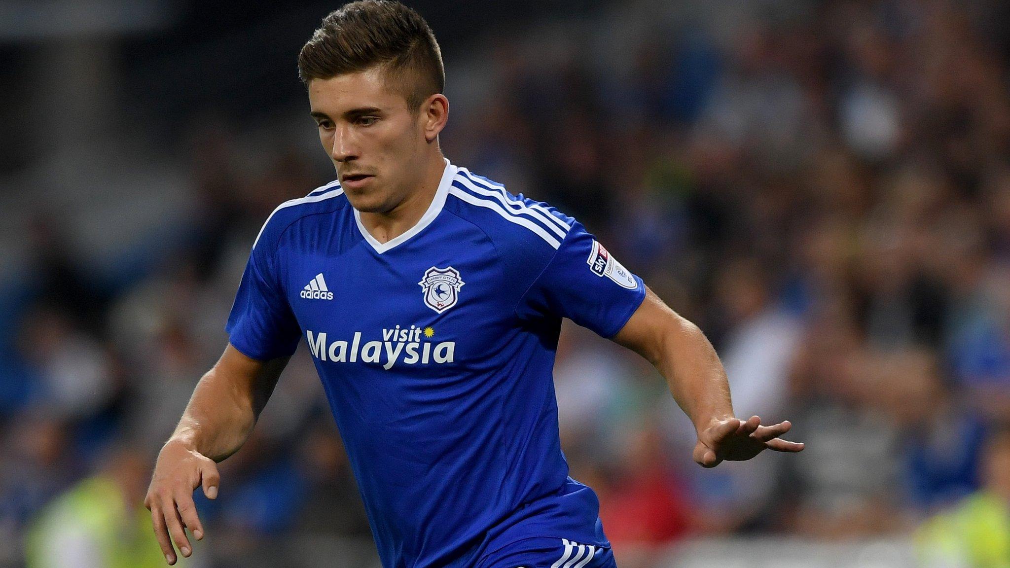 Cardiff City left back Declan John