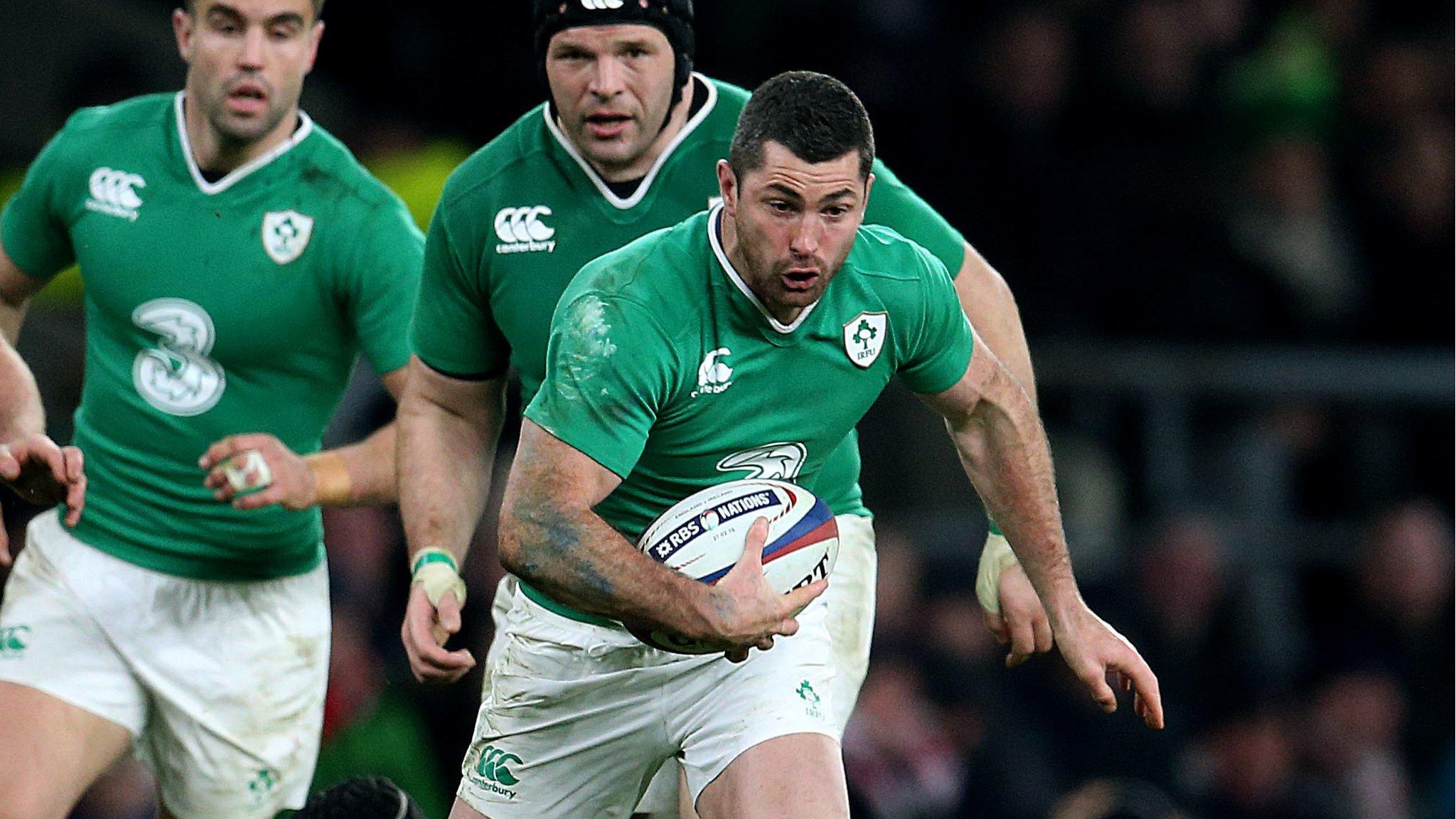 Ireland full-back Rob Kearney