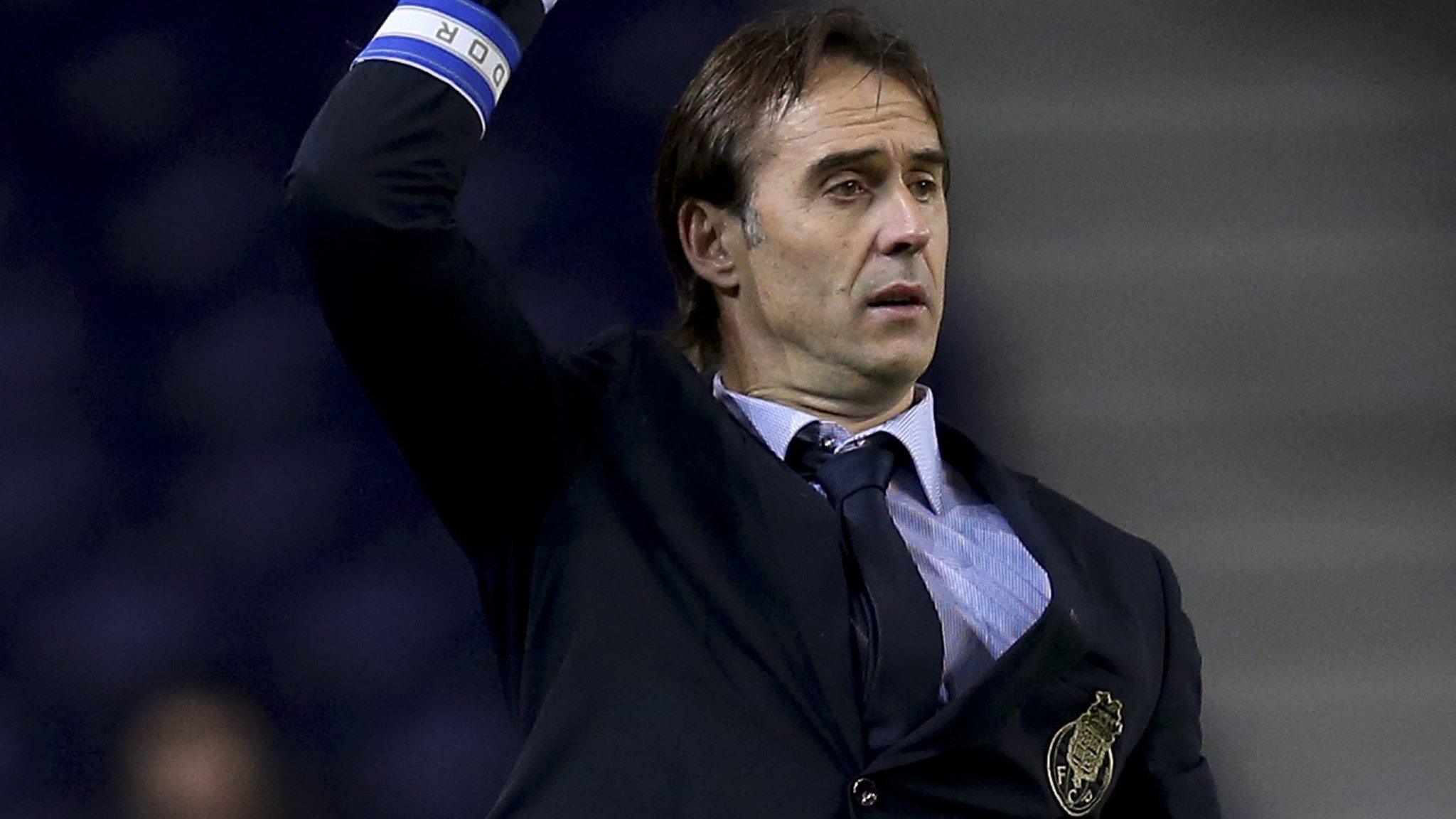 Porto boss Julen Lopetegui