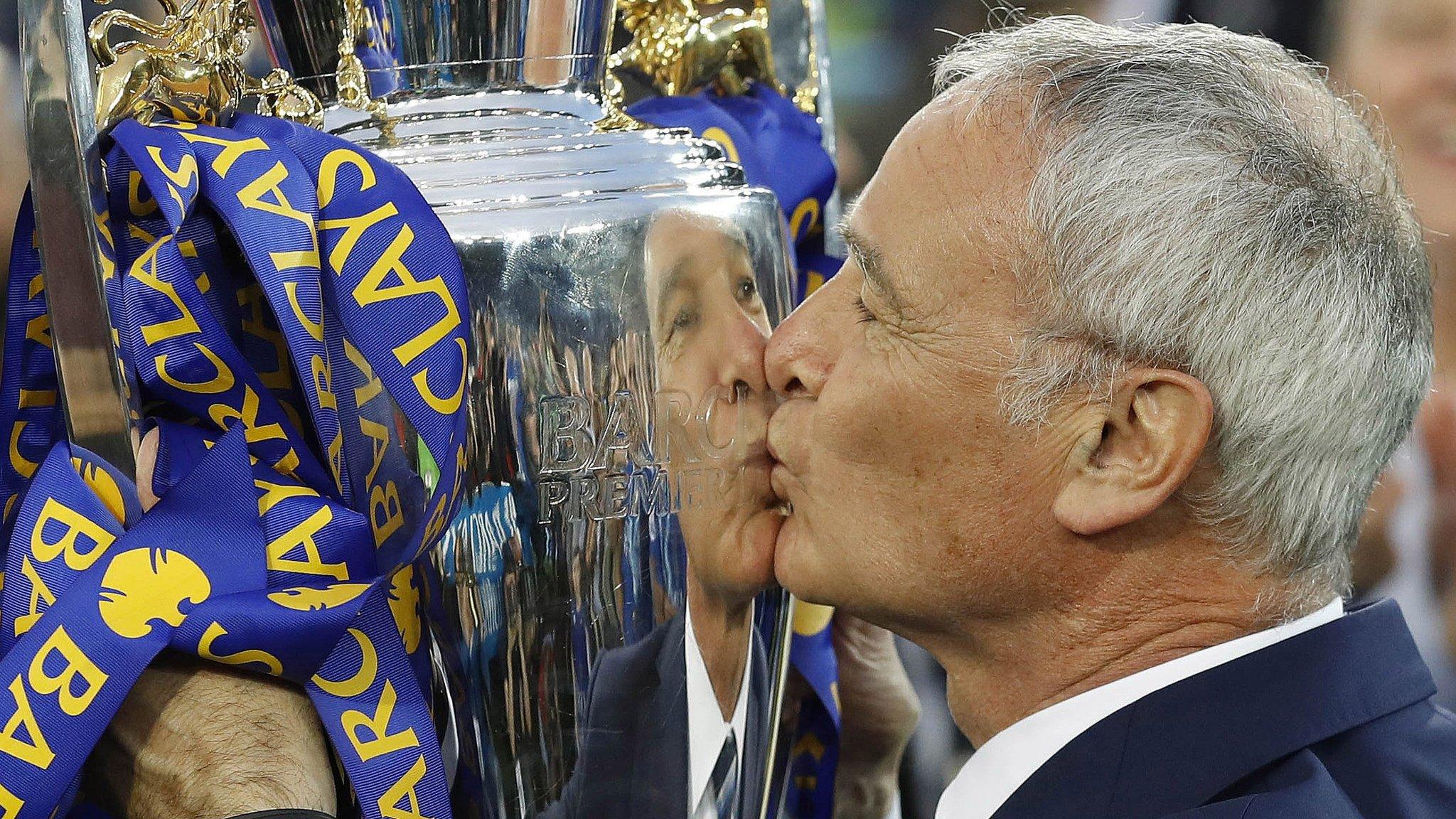 Leicester City manager Claudio Ranieri