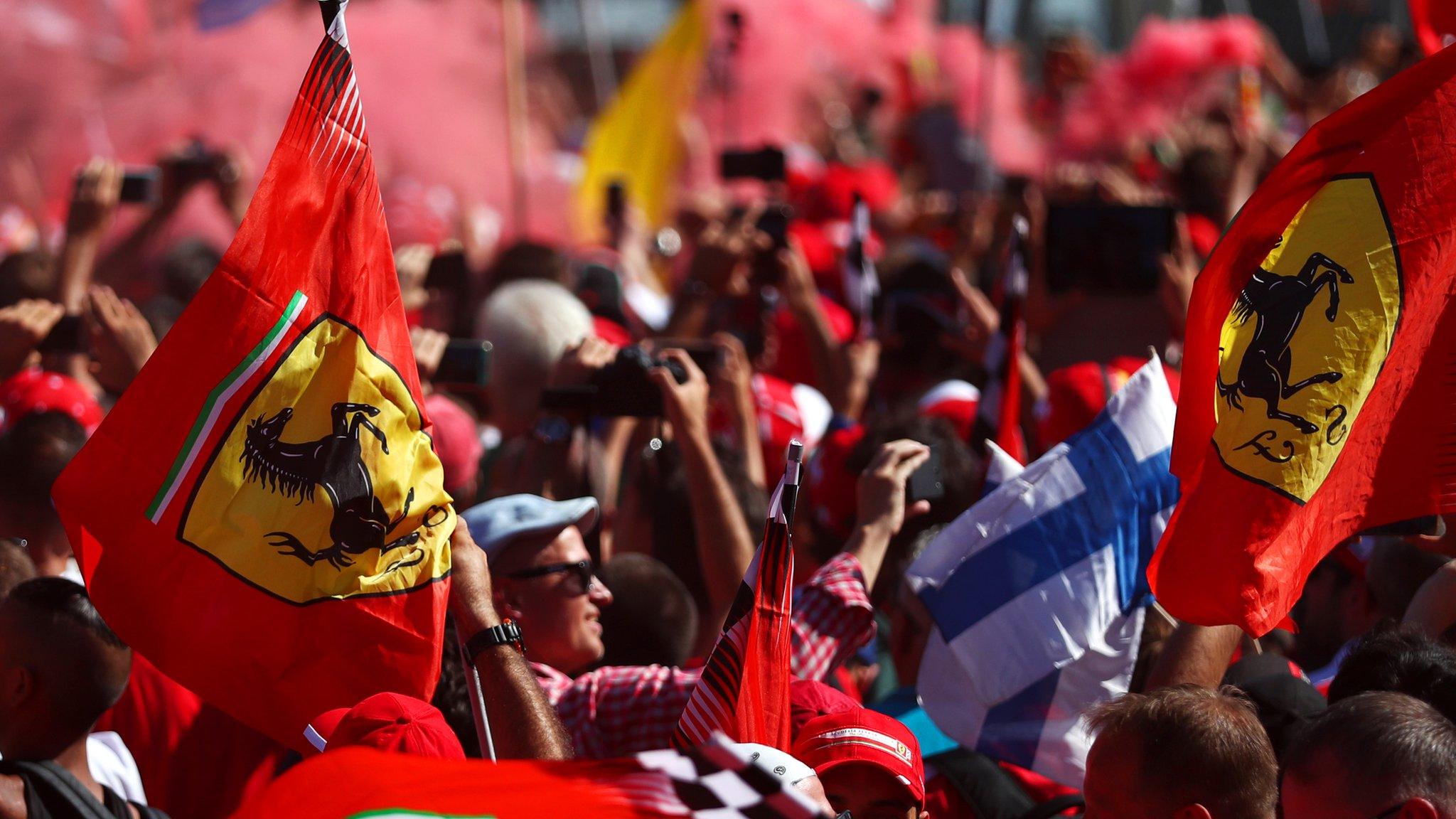 Italian GP fans