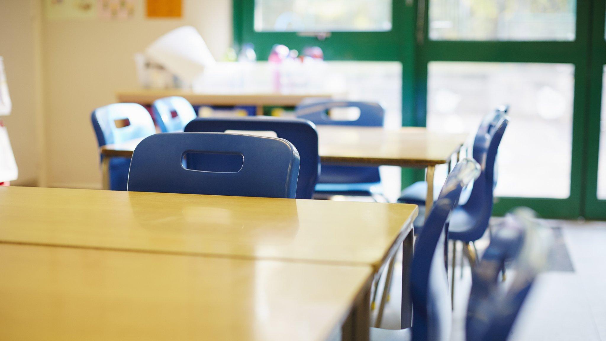 empty classroom