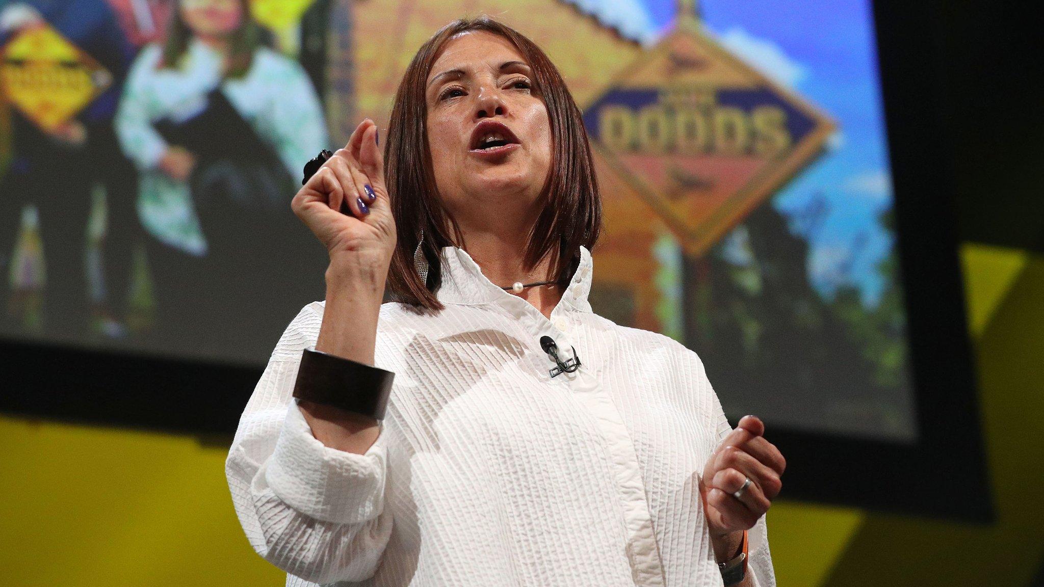 Jane Dodds at the Lib Dem conference in Bournemouth