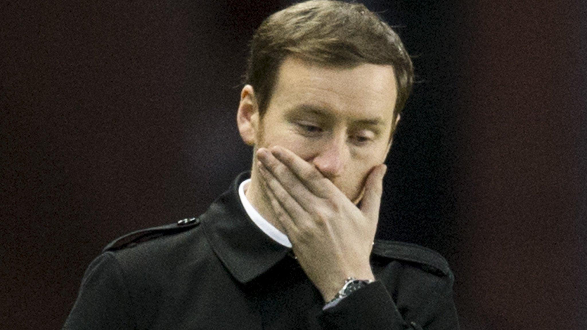 New Hearts boss Ian Cathro reflects on his side's 2-0 defeat by Rangers