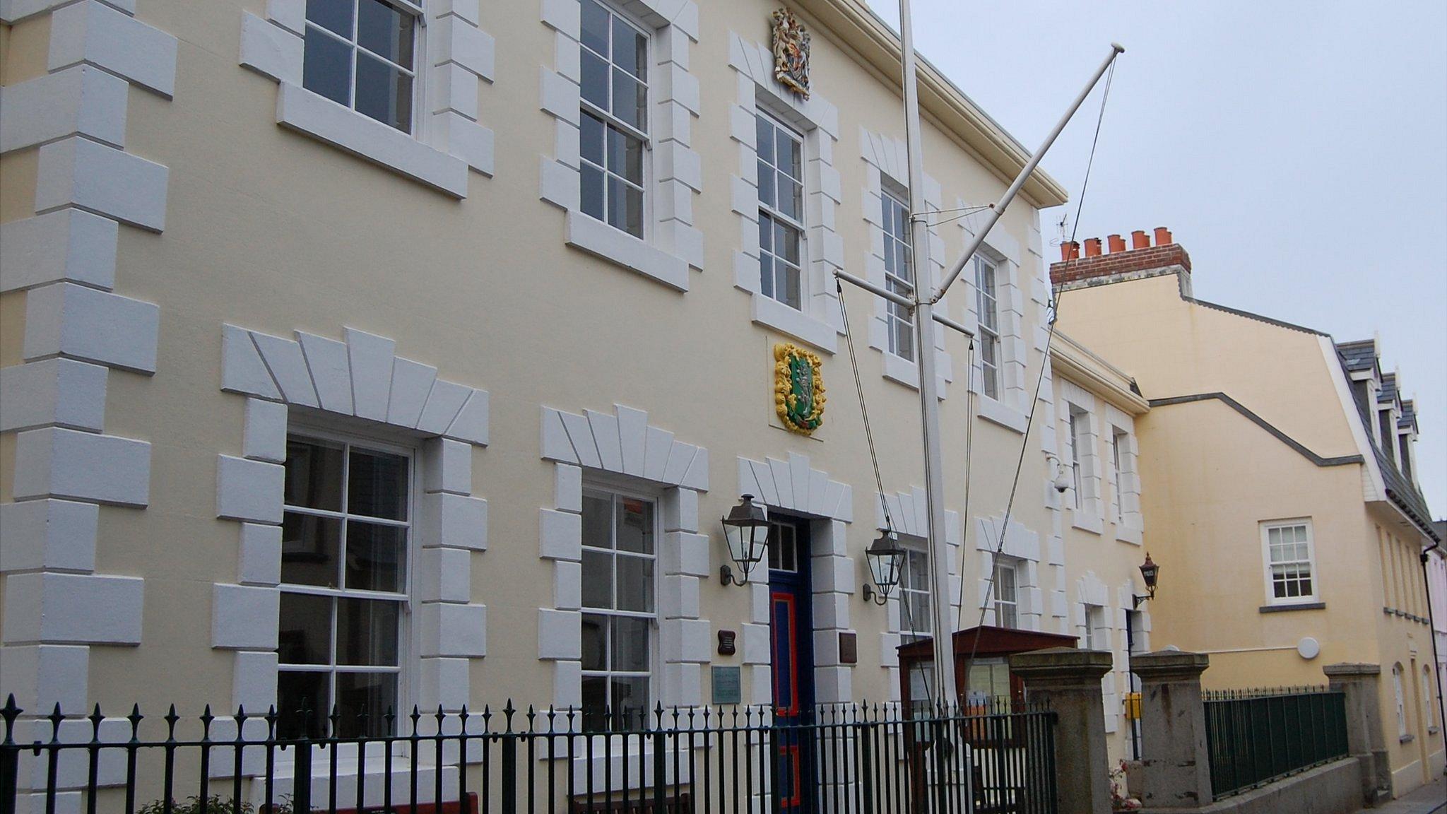 Alderney Royal Court building