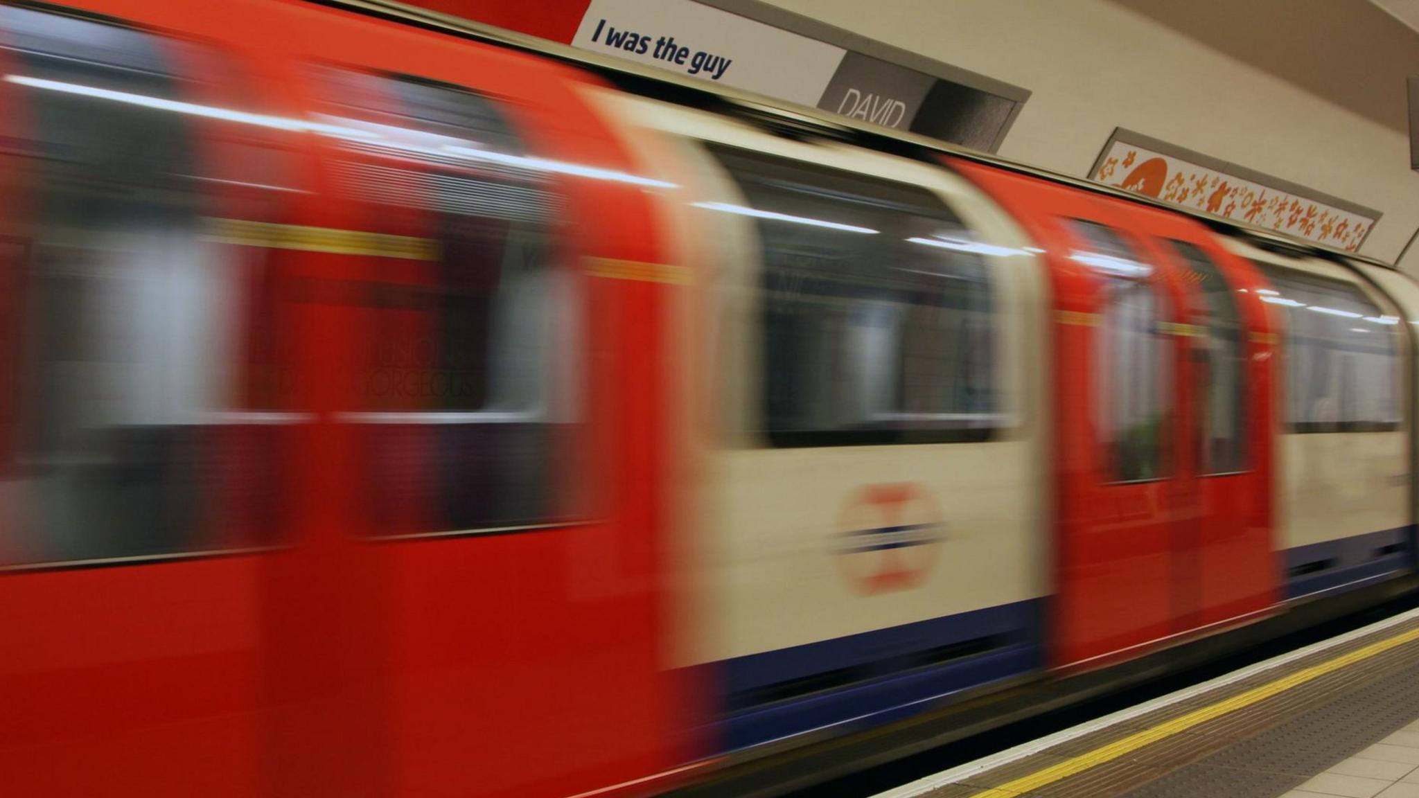 A Central line train