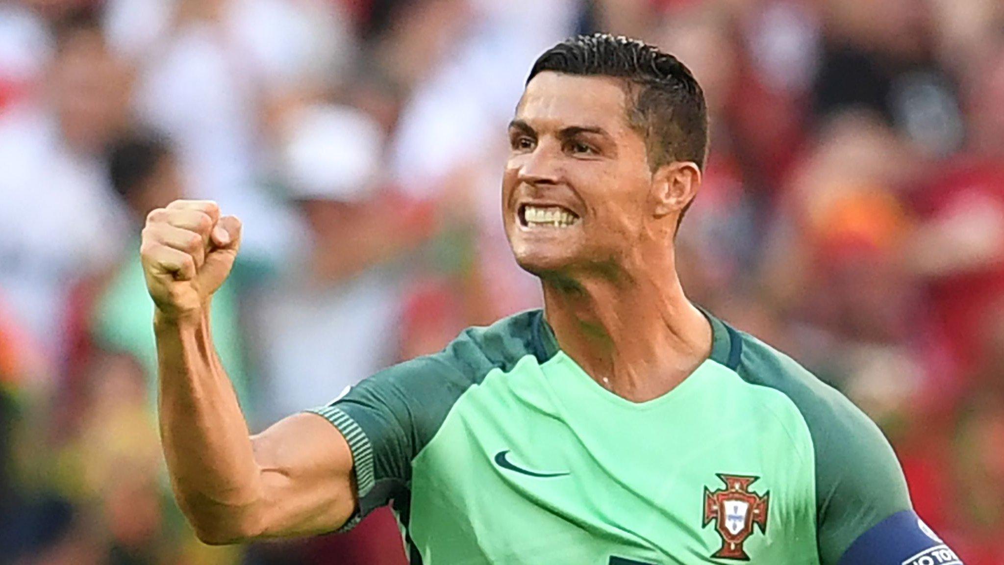 Portugal forward Cristiano Ronaldo