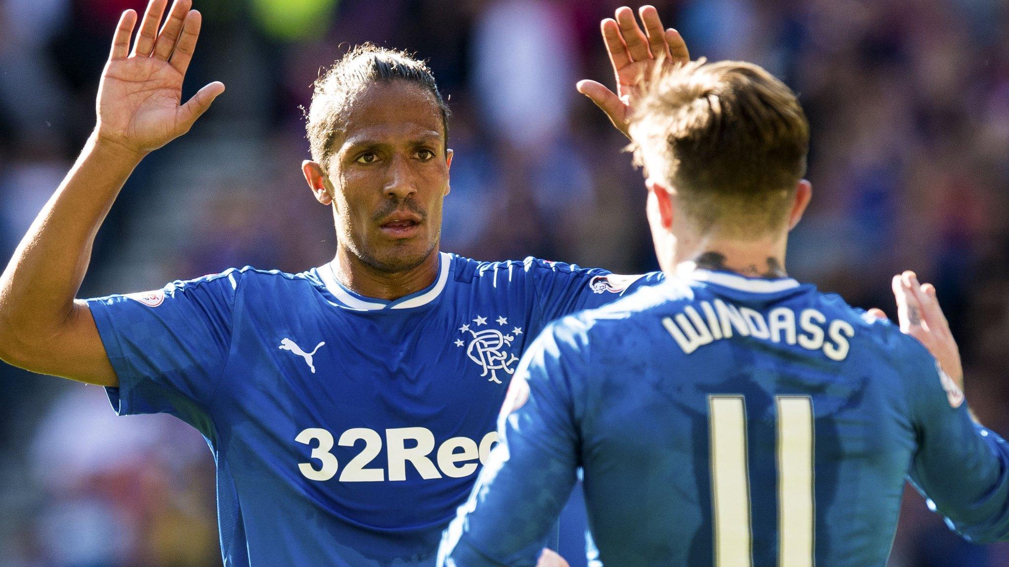 Rangers captain Bruno Alves