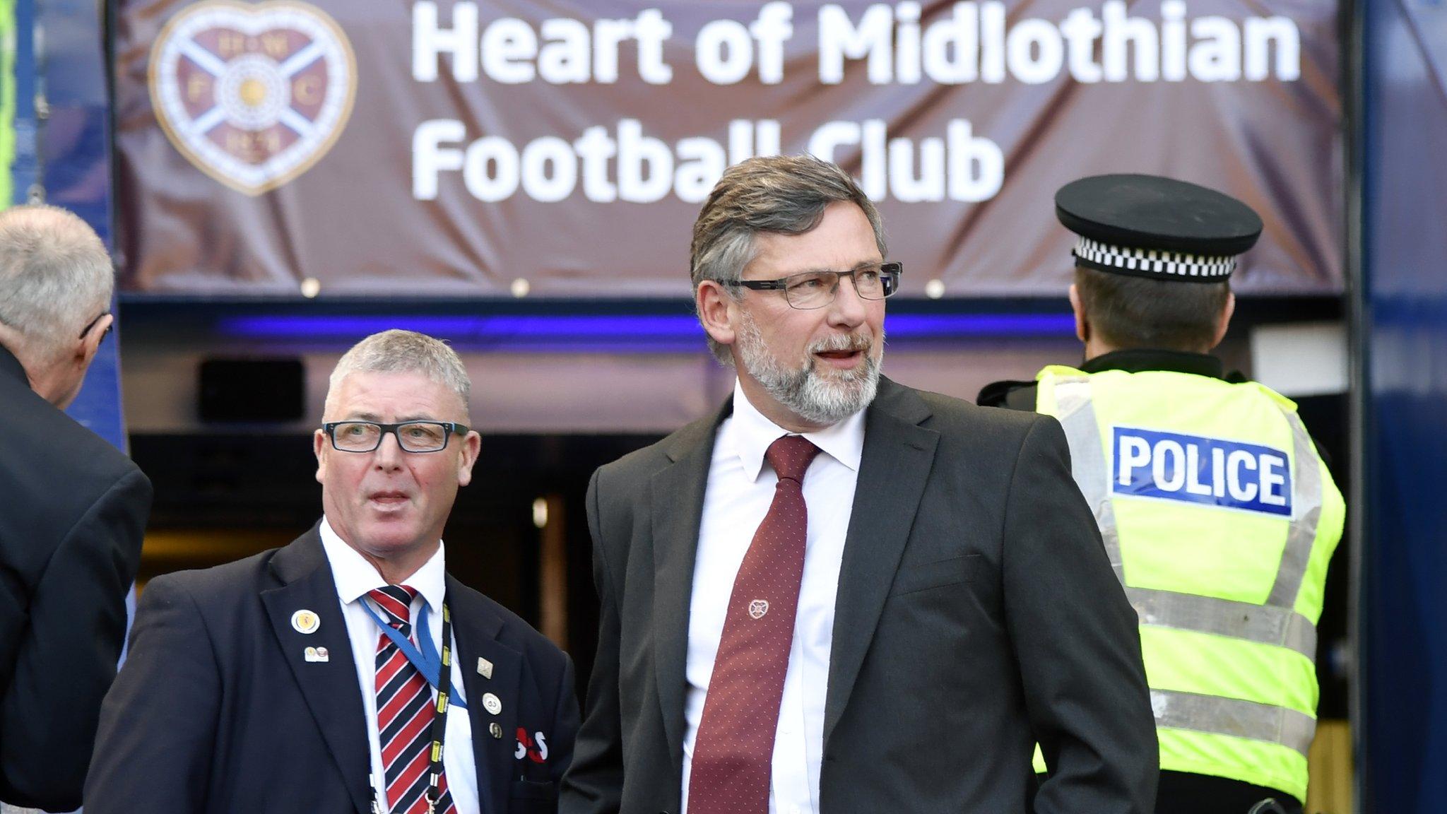 Hearts manager Craig Levein