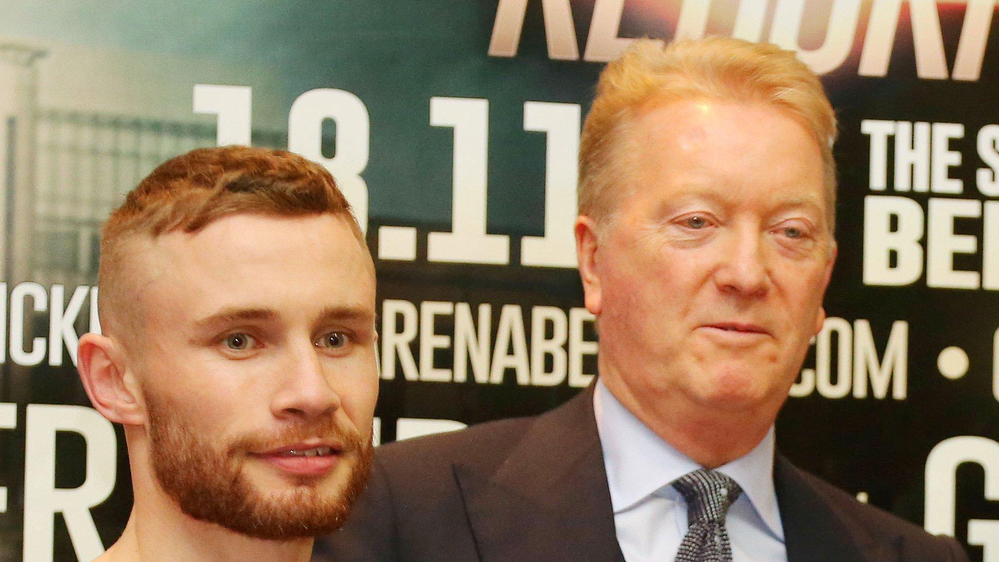 Carl Frampton and Frank Warren