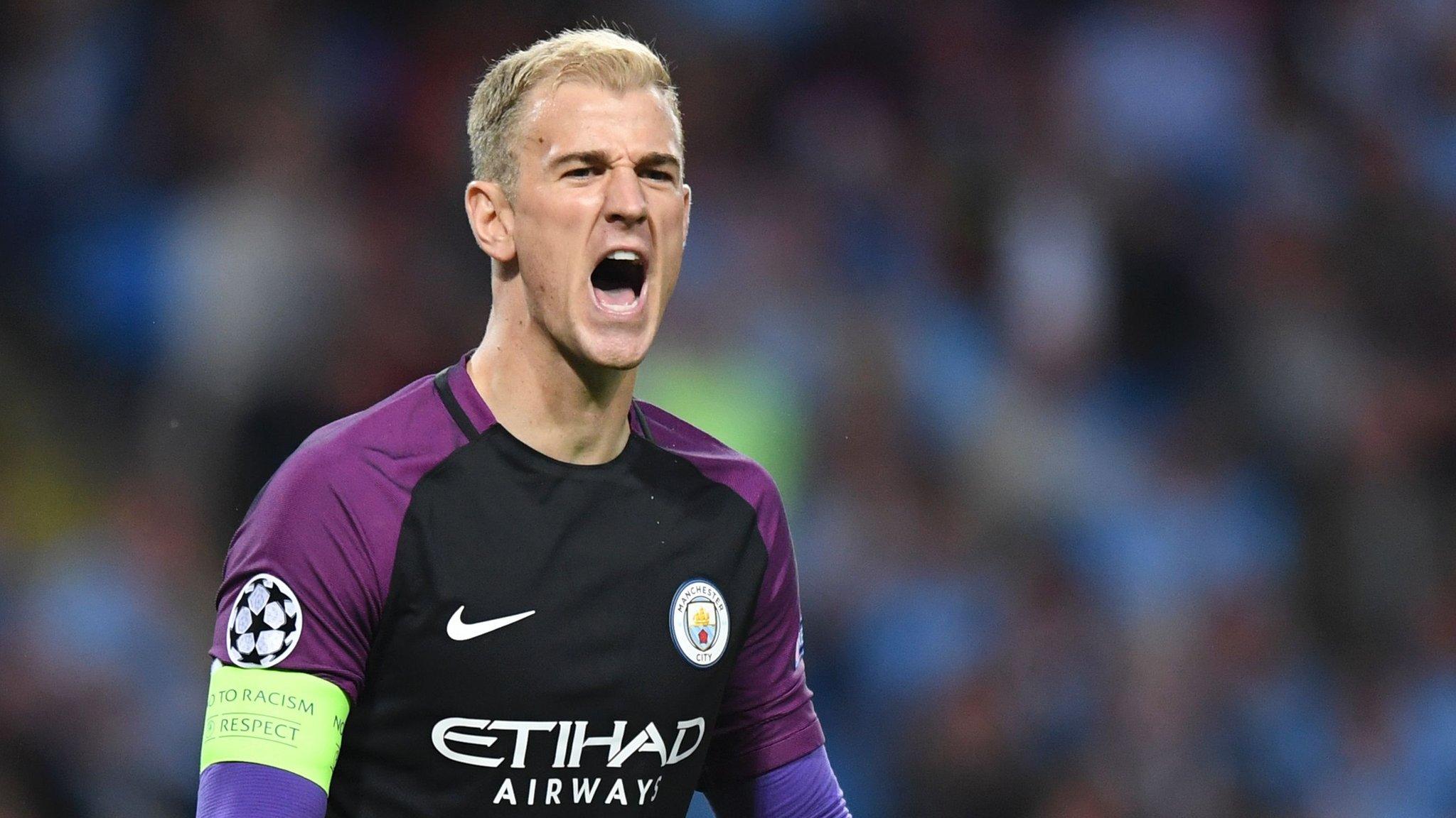 Manchester City goalkeeper Joe Hart