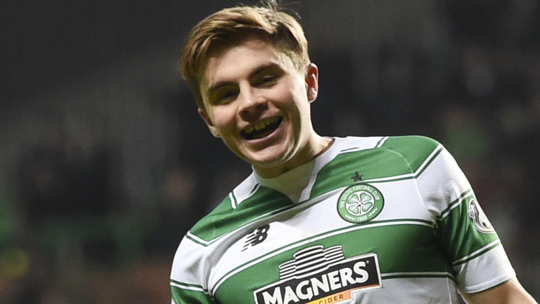 Celtic winger James Forrest