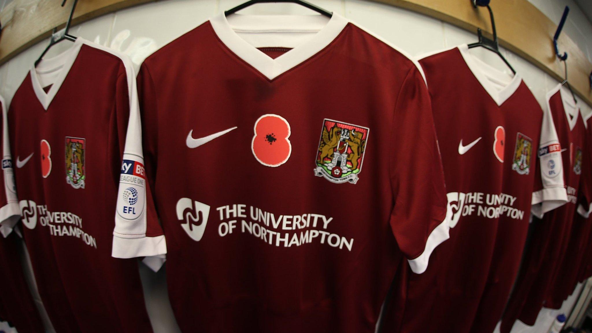 Northampton Town shirts