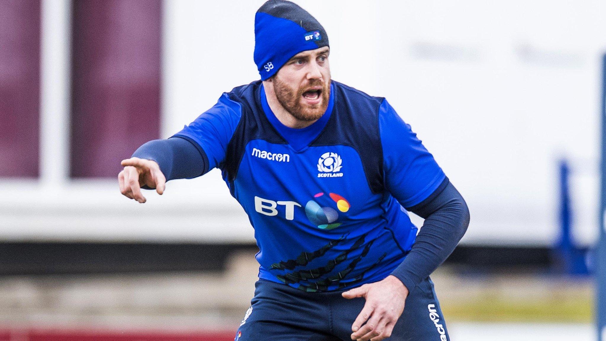 Scotland prop Simon Berghan