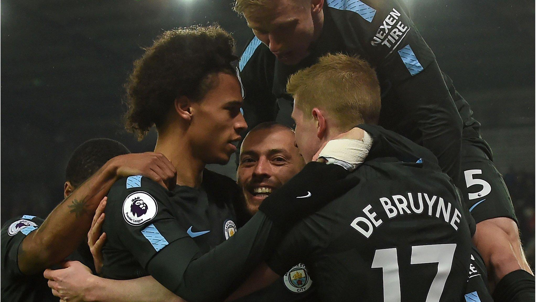 Manchester City celebrate