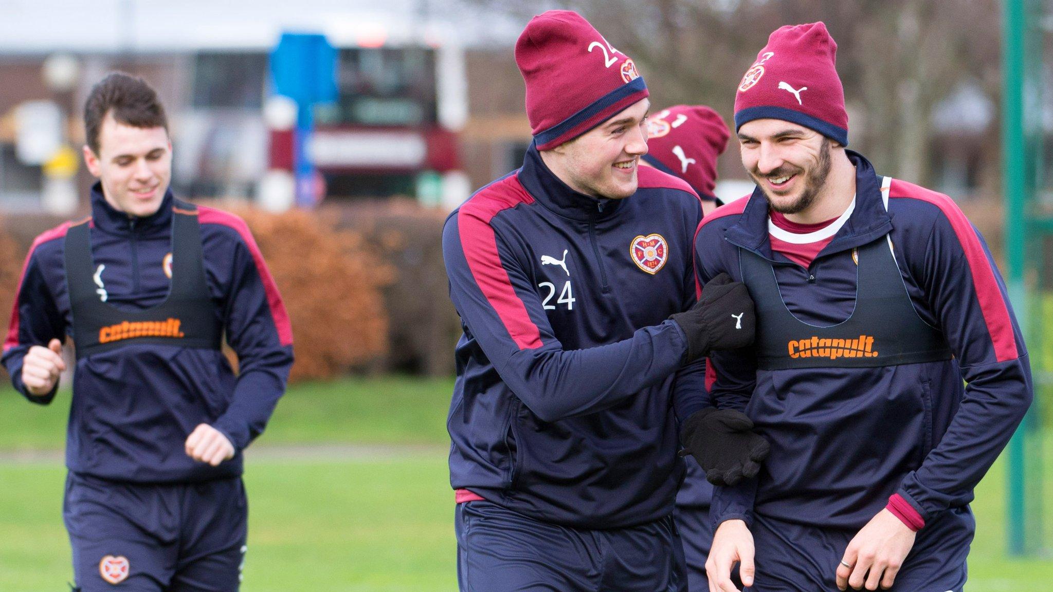 Hearts had closed their training complex for two days to combat the virus