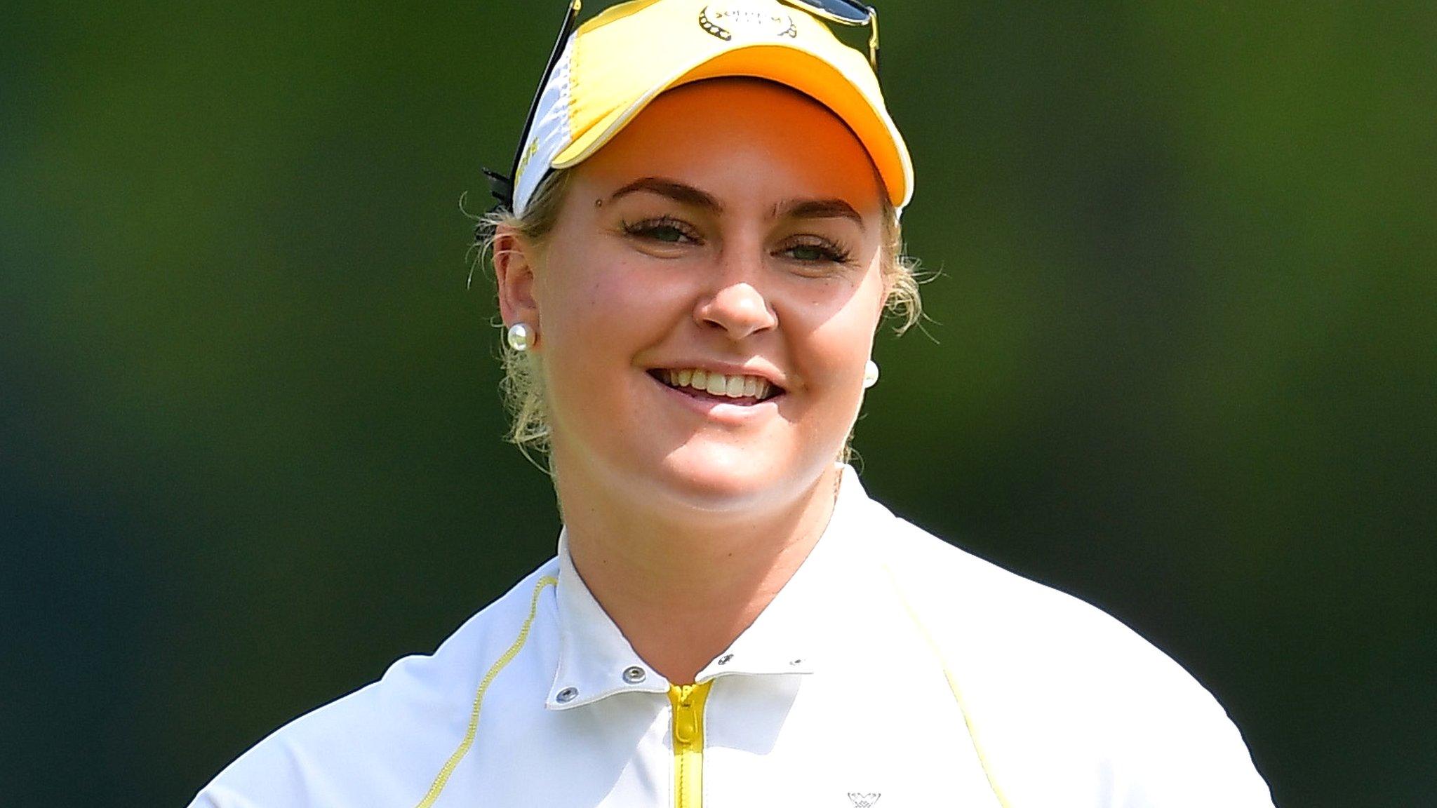 English golfer Charley Hull