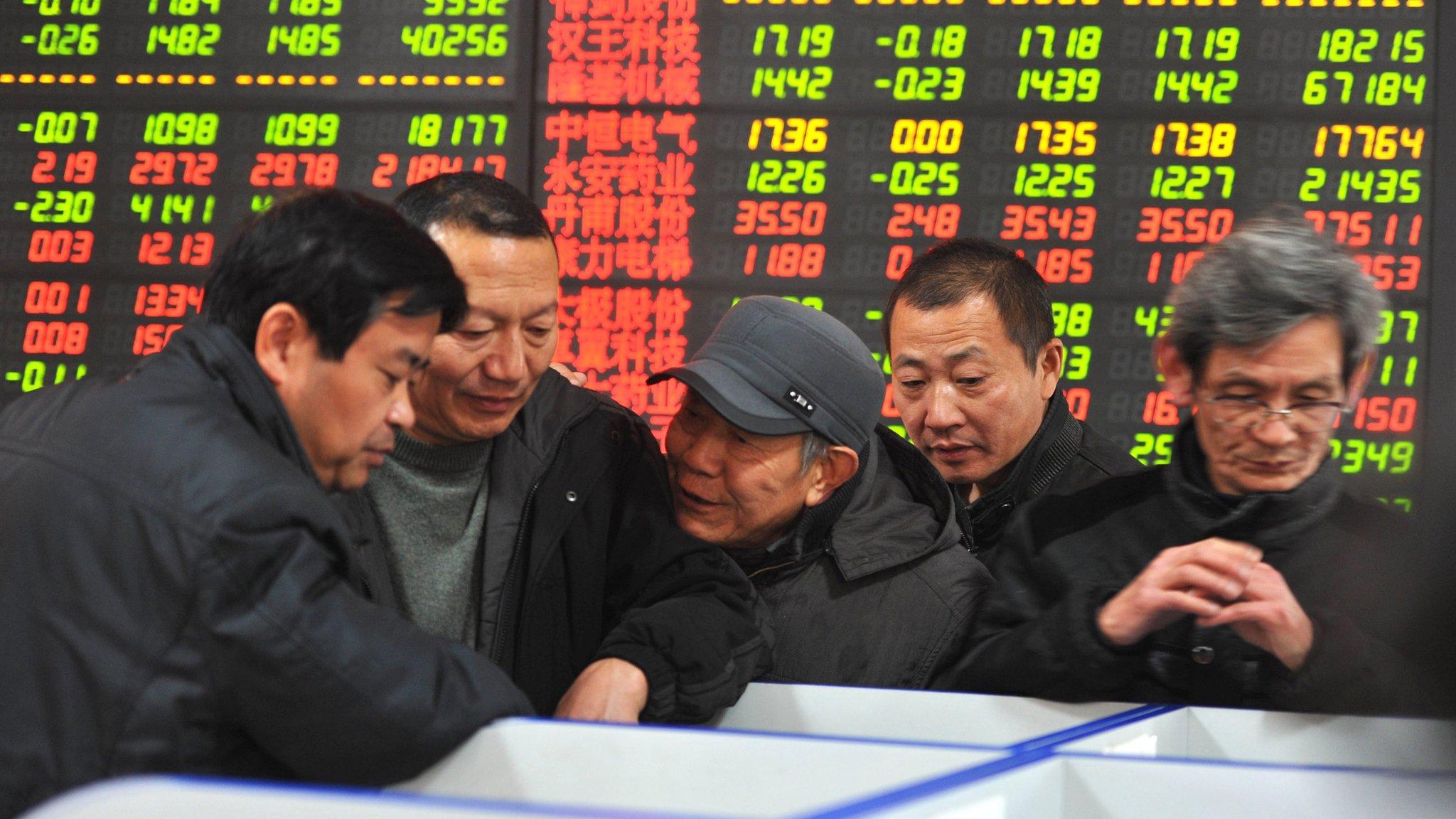 Shanghai stock market