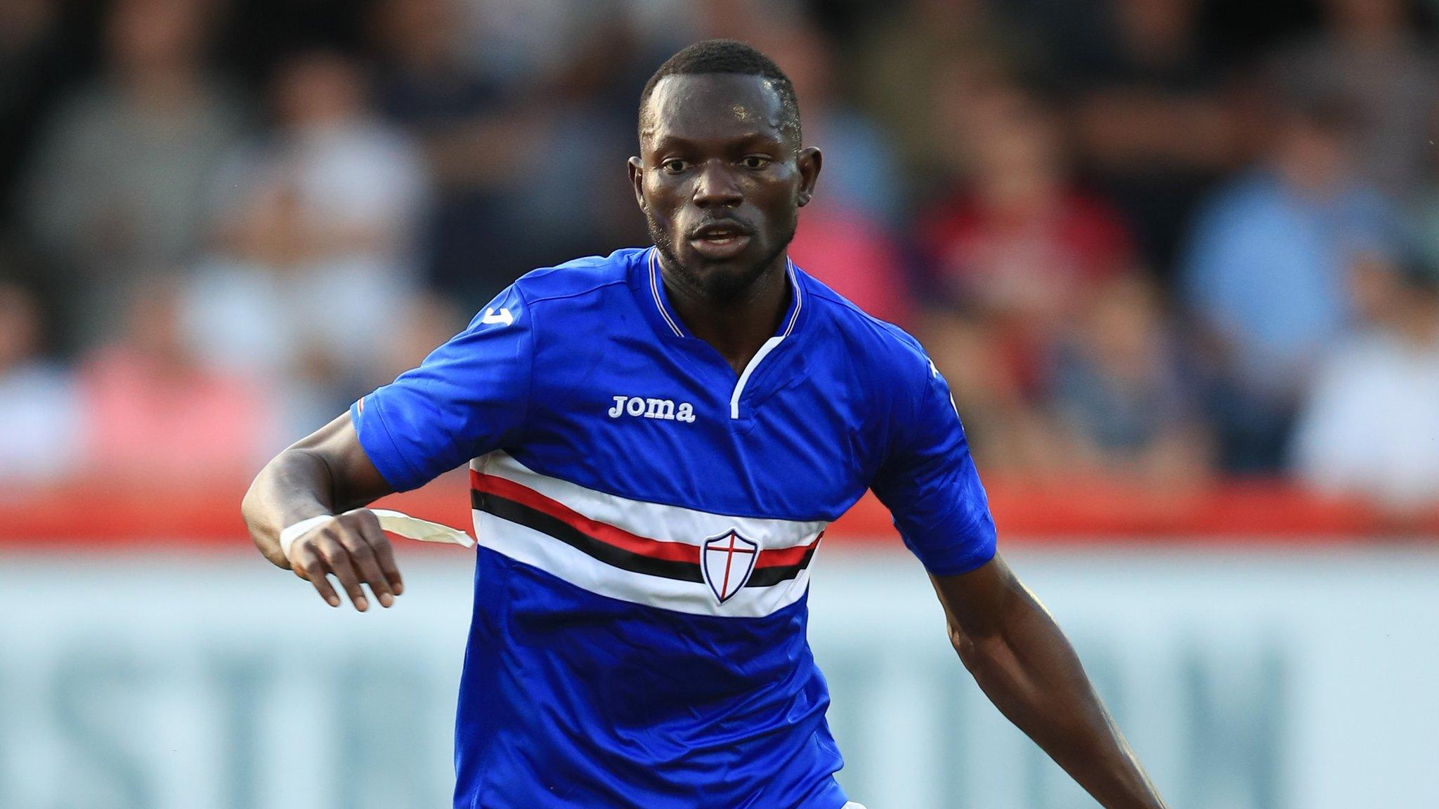 Sampdoria and The Gambia's Omar Colley