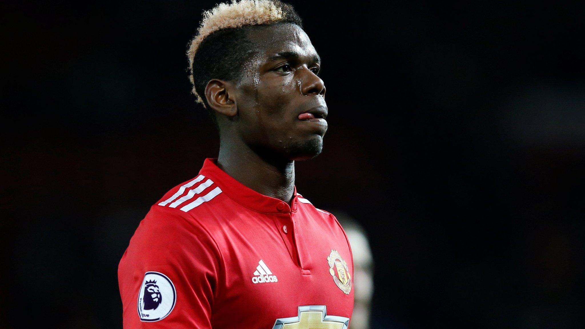 Paul Pogba looks dejected