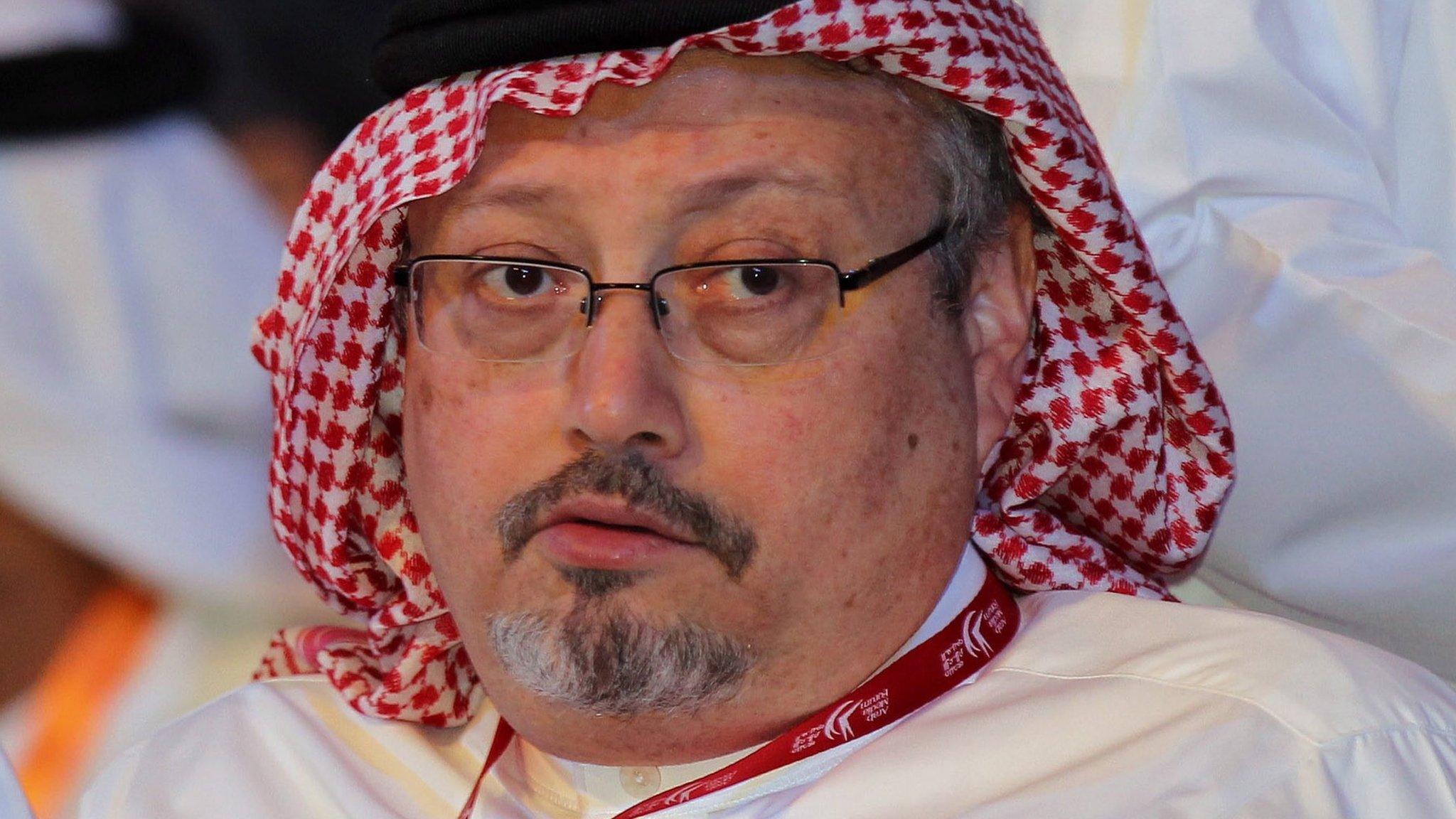 File photo of Jamal Khashoggi (8 May 2012)